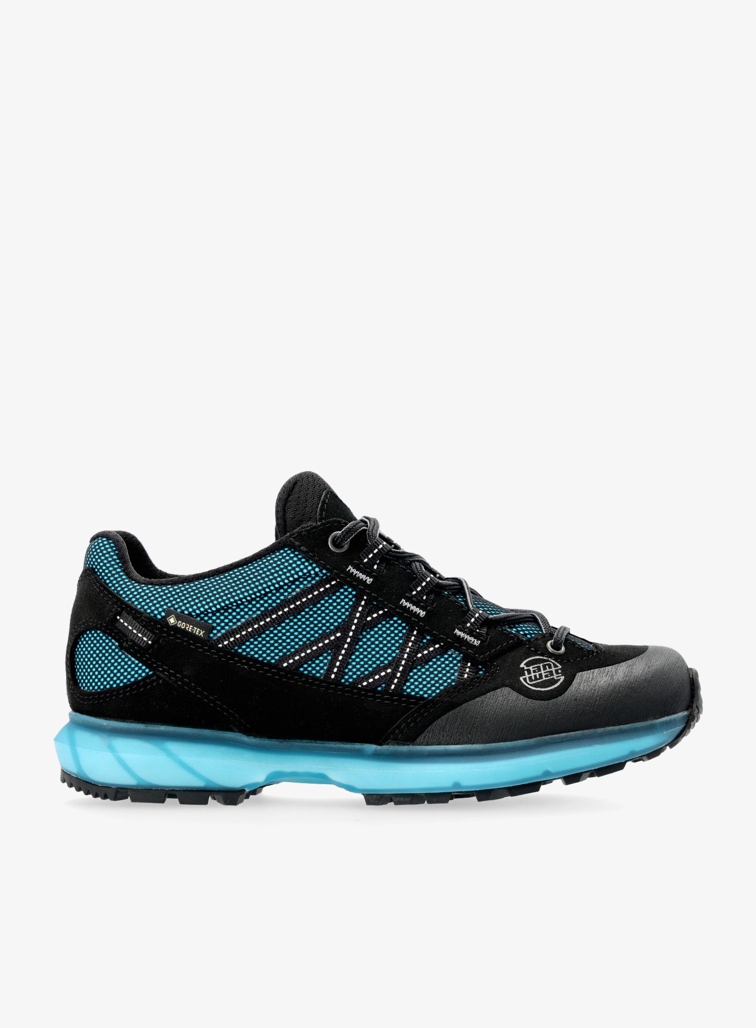 Ženski pohodniški čevlji Hanwag Belorado II Tubetec GTX - black/ocean