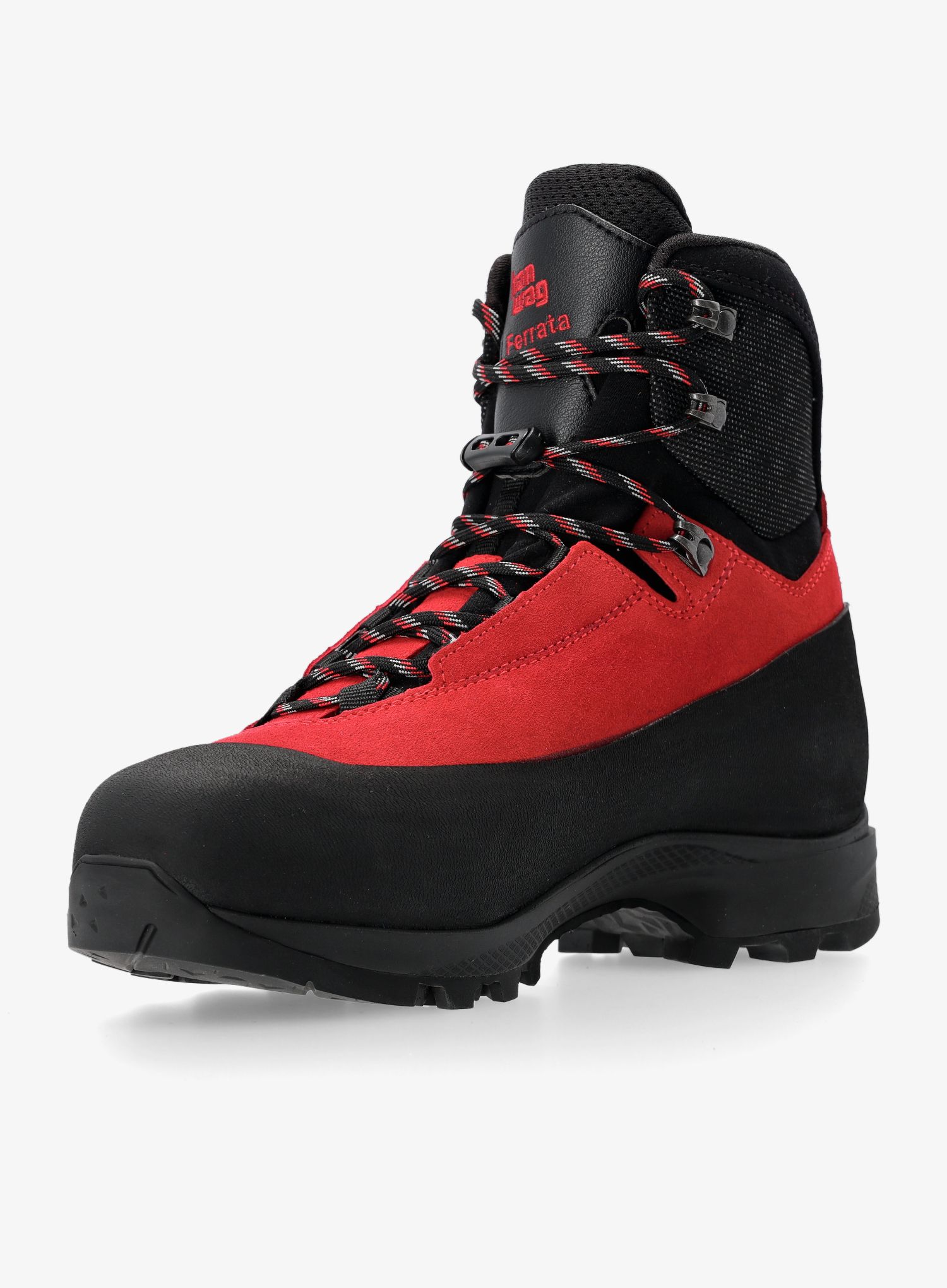 Planinski čevlji Hanwag Ferrata Tour GTX - red/black