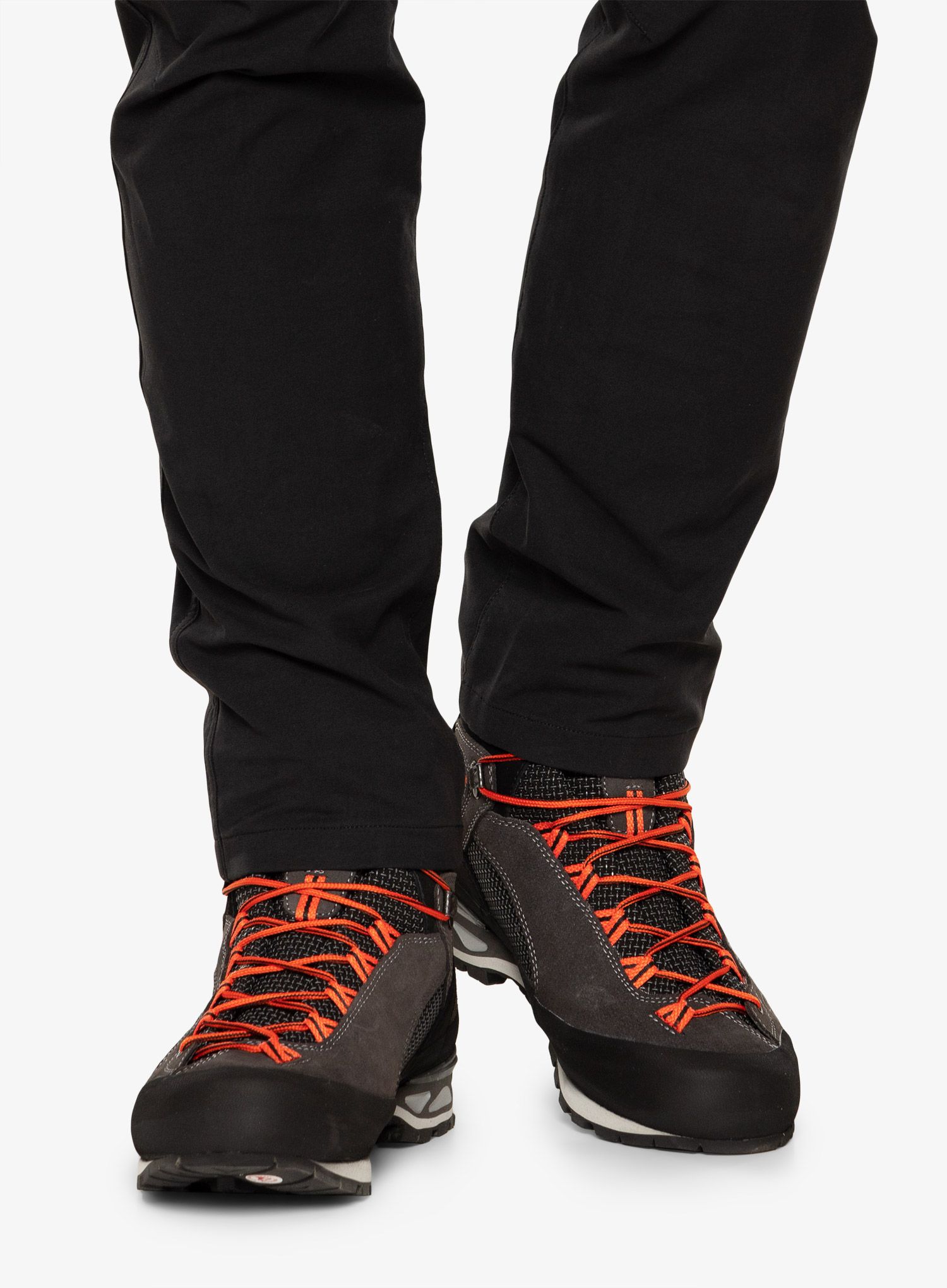 Čevlji za polavtomatske dereze Hanwag Makra Combi GTX - asphalt/orange