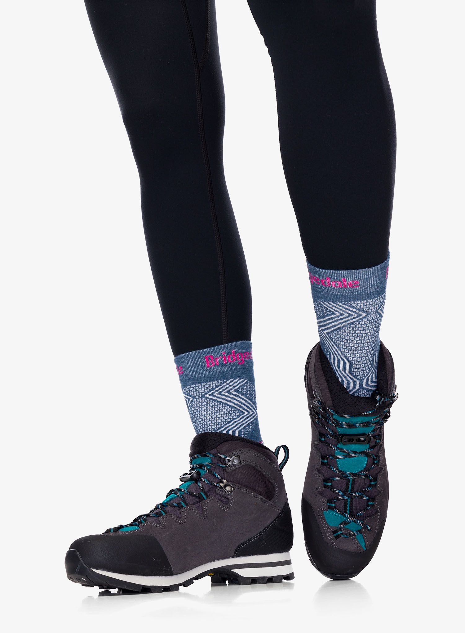 Ženski čevlji Hanwag Makra Light GTX - asphalt/bluegreen
