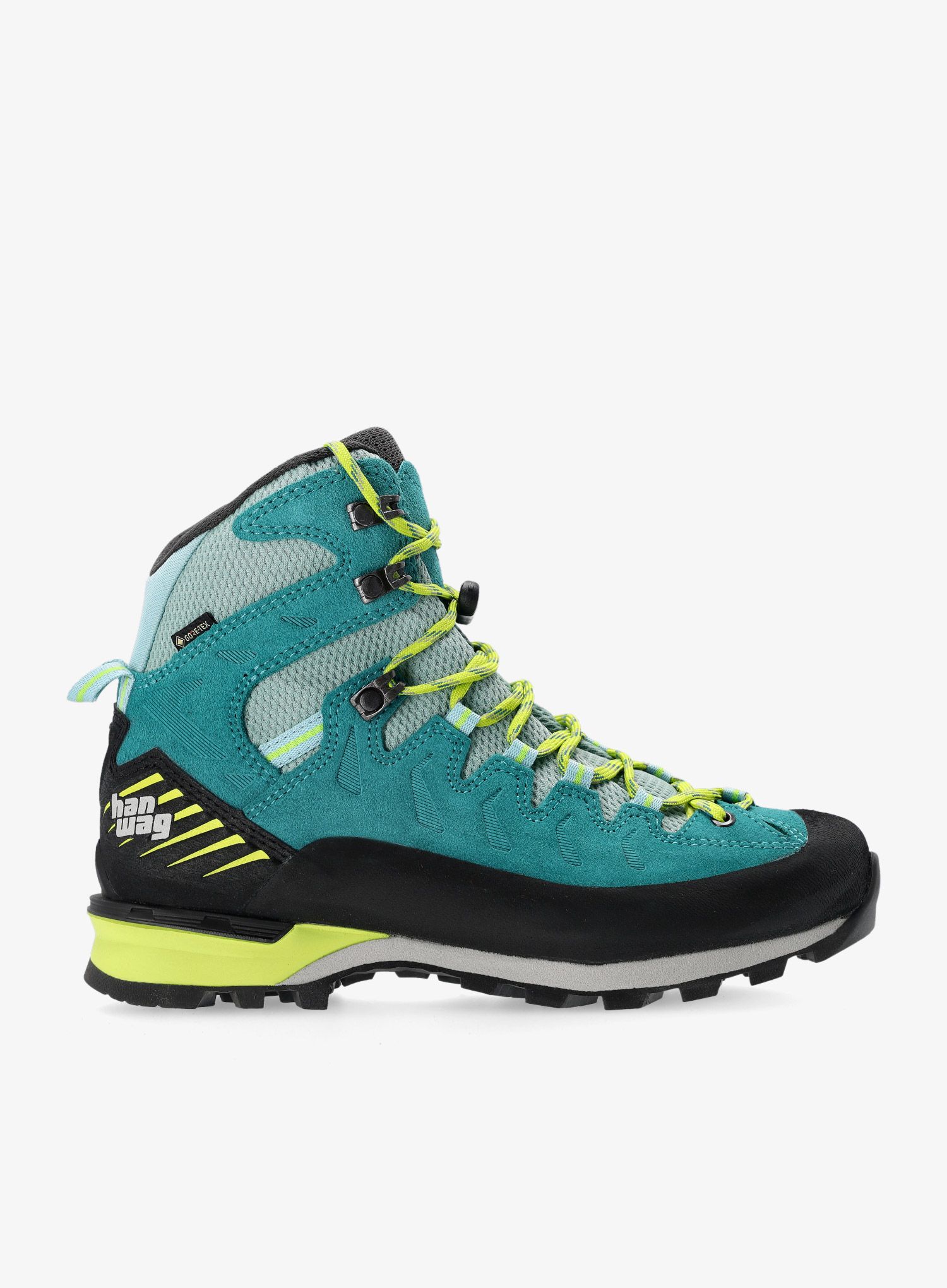 Ženski čevlji za polavtomatske dereze Hanwag Makra Pro Lady GTX - sulphur/icefall