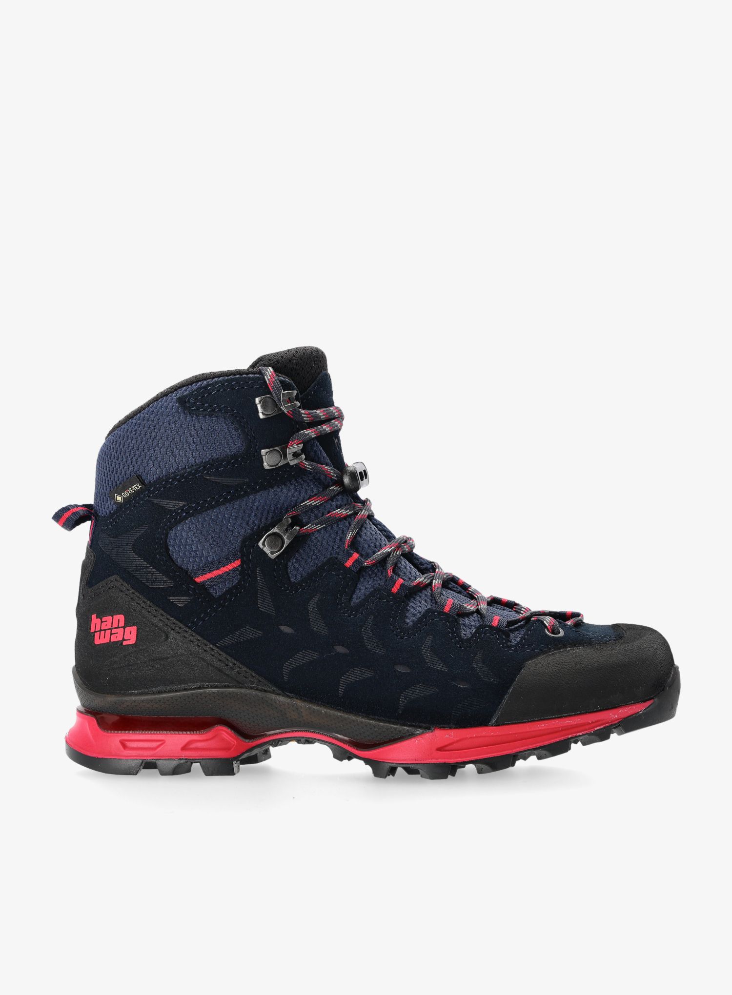 Ženski treking čevlji Hanwag Makra Trek Lady GTX - navy/pink