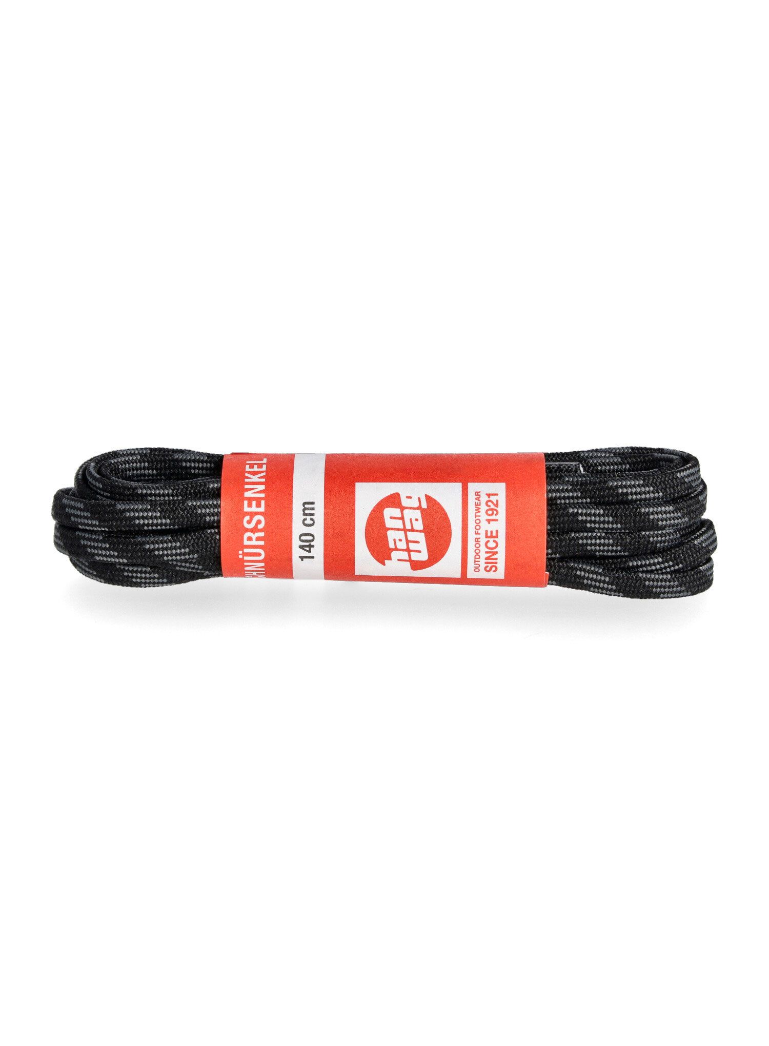 Vezalke Hanwag Shoe Laces RP - black/asphalt