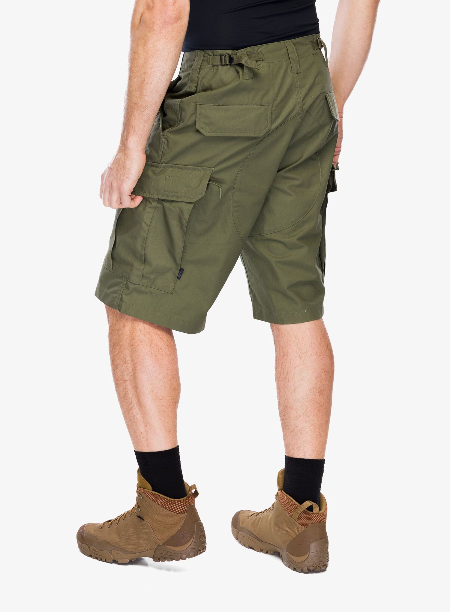 Taktične kratke hlače Helikon-Tex CPU Shorts PolyCotton Ripstop - olive