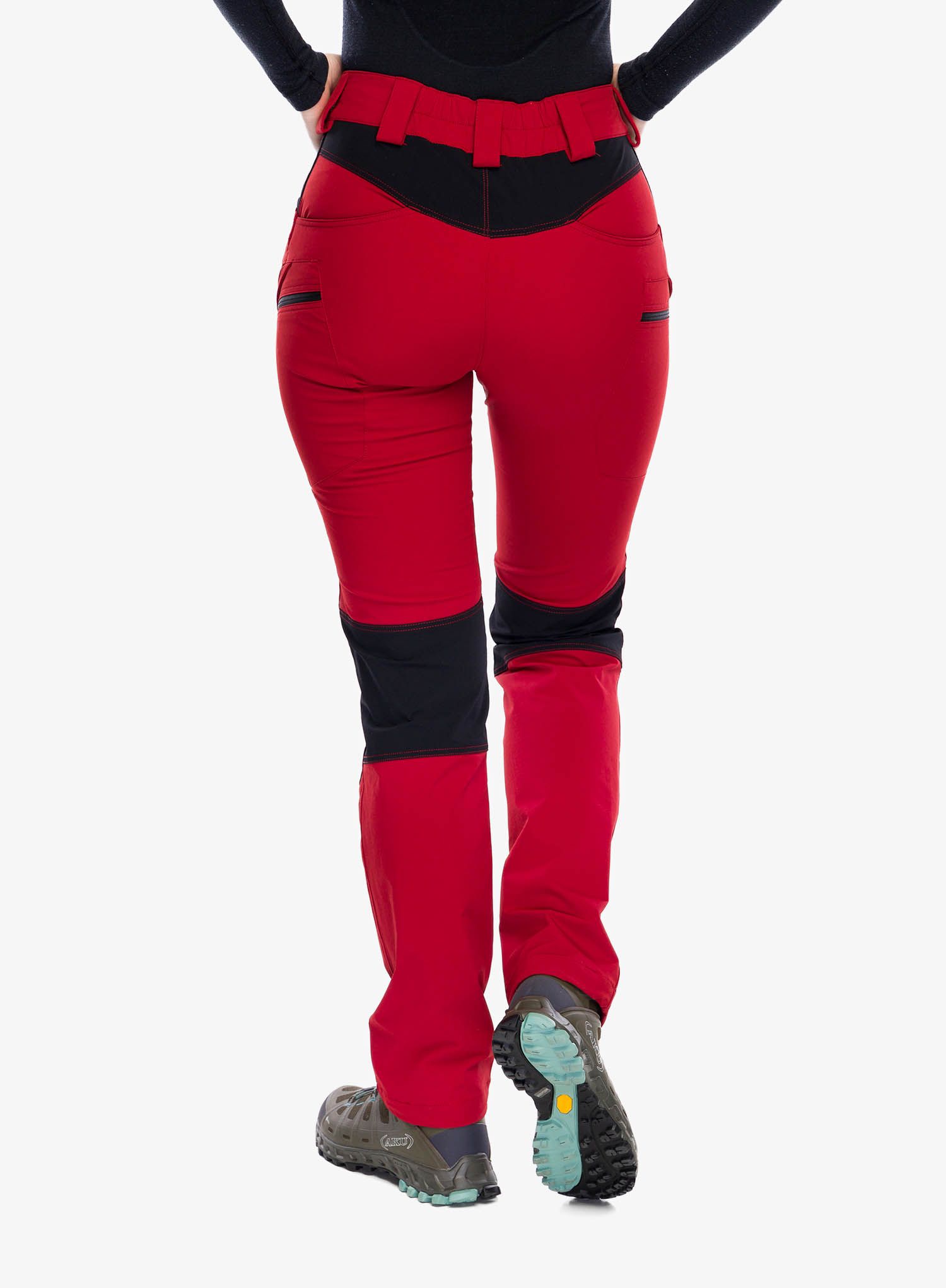 Taktne hlače za ženske Helikon-Tex Outdoor Tactical Pants - crimson sky/black