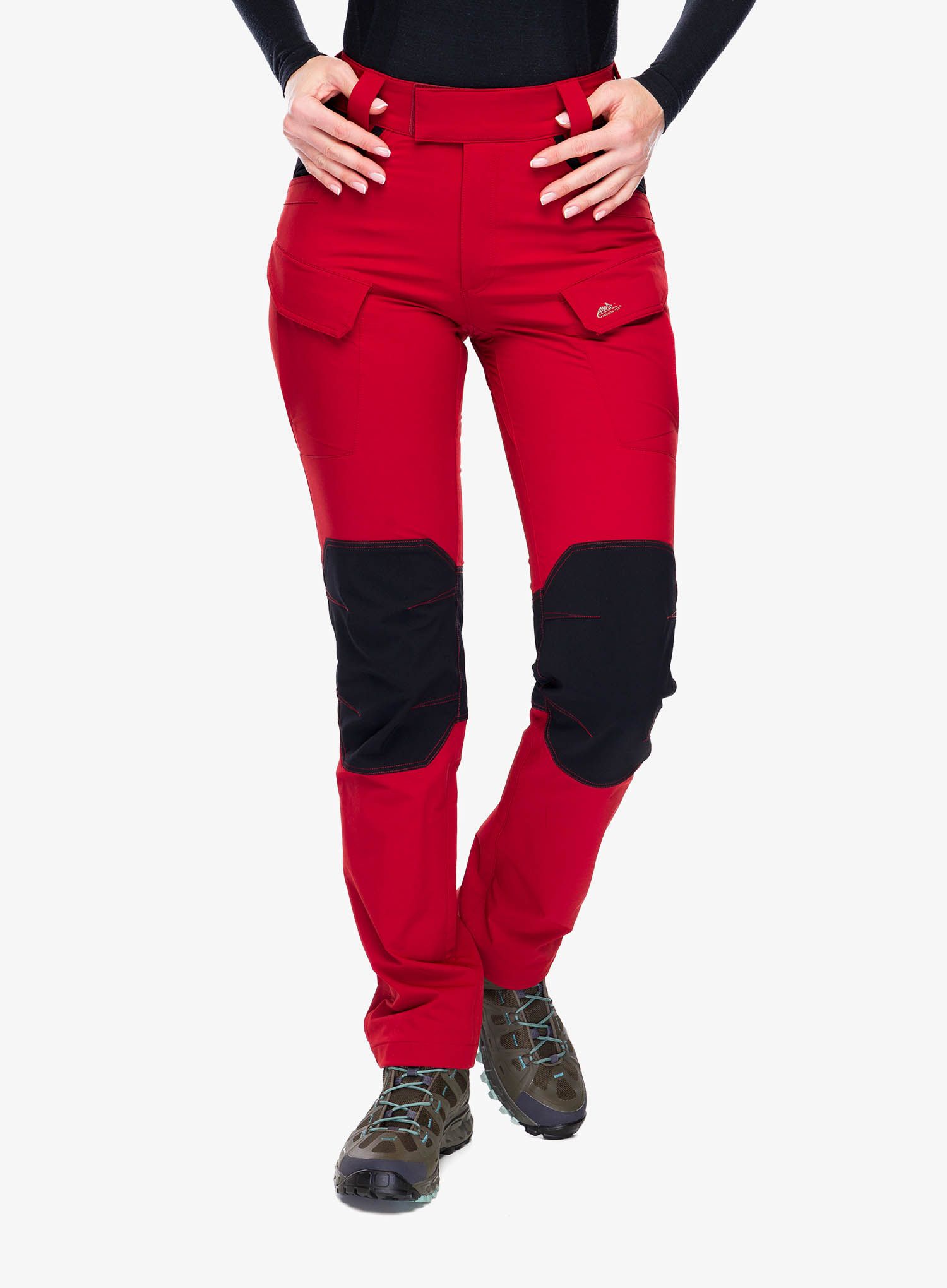 Taktne hlače za ženske Helikon-Tex Outdoor Tactical Pants - crimson sky/black