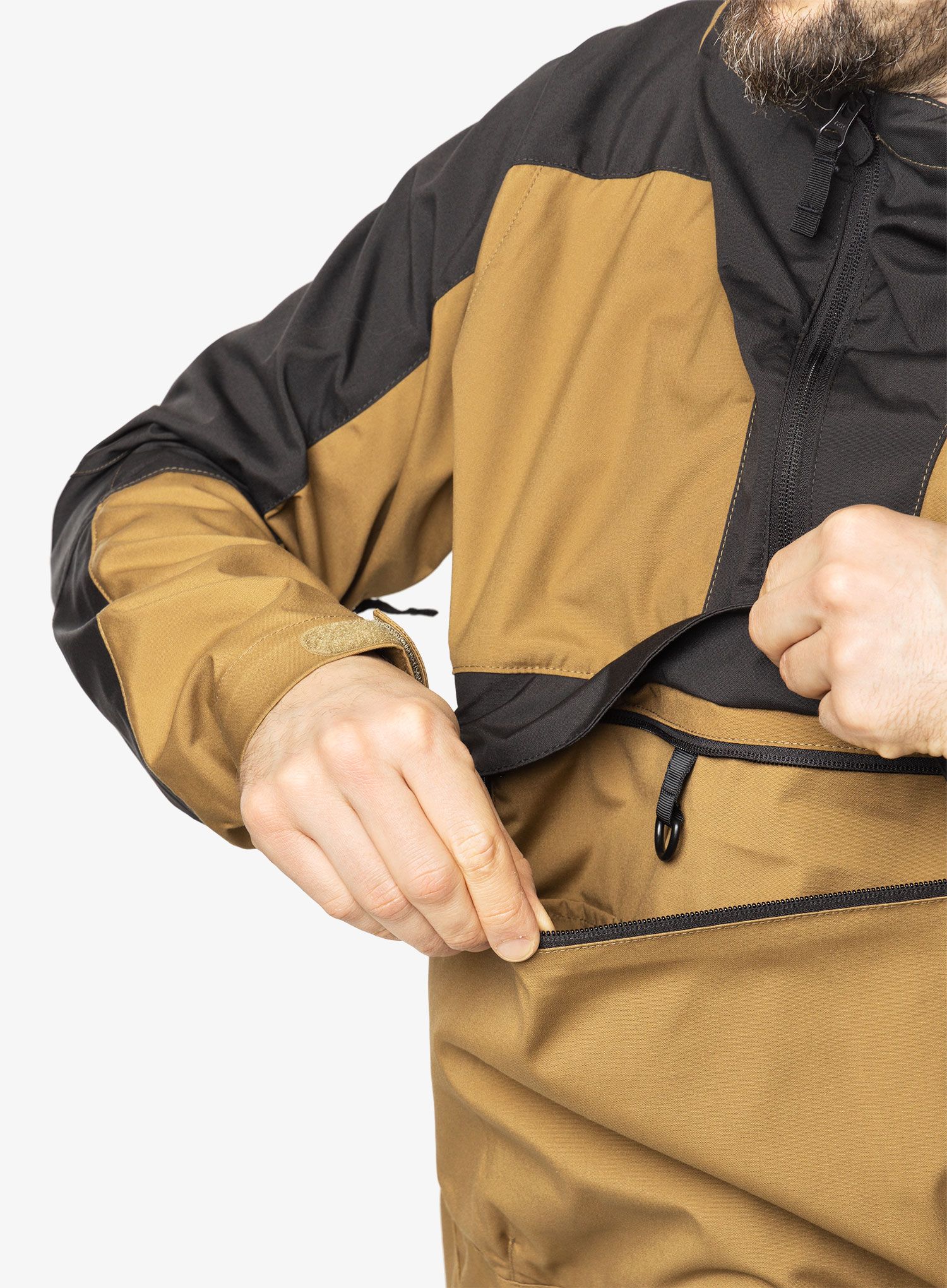 Moška jakna Helikon-Tex Anorak Woodsman - coyote/ash grey
