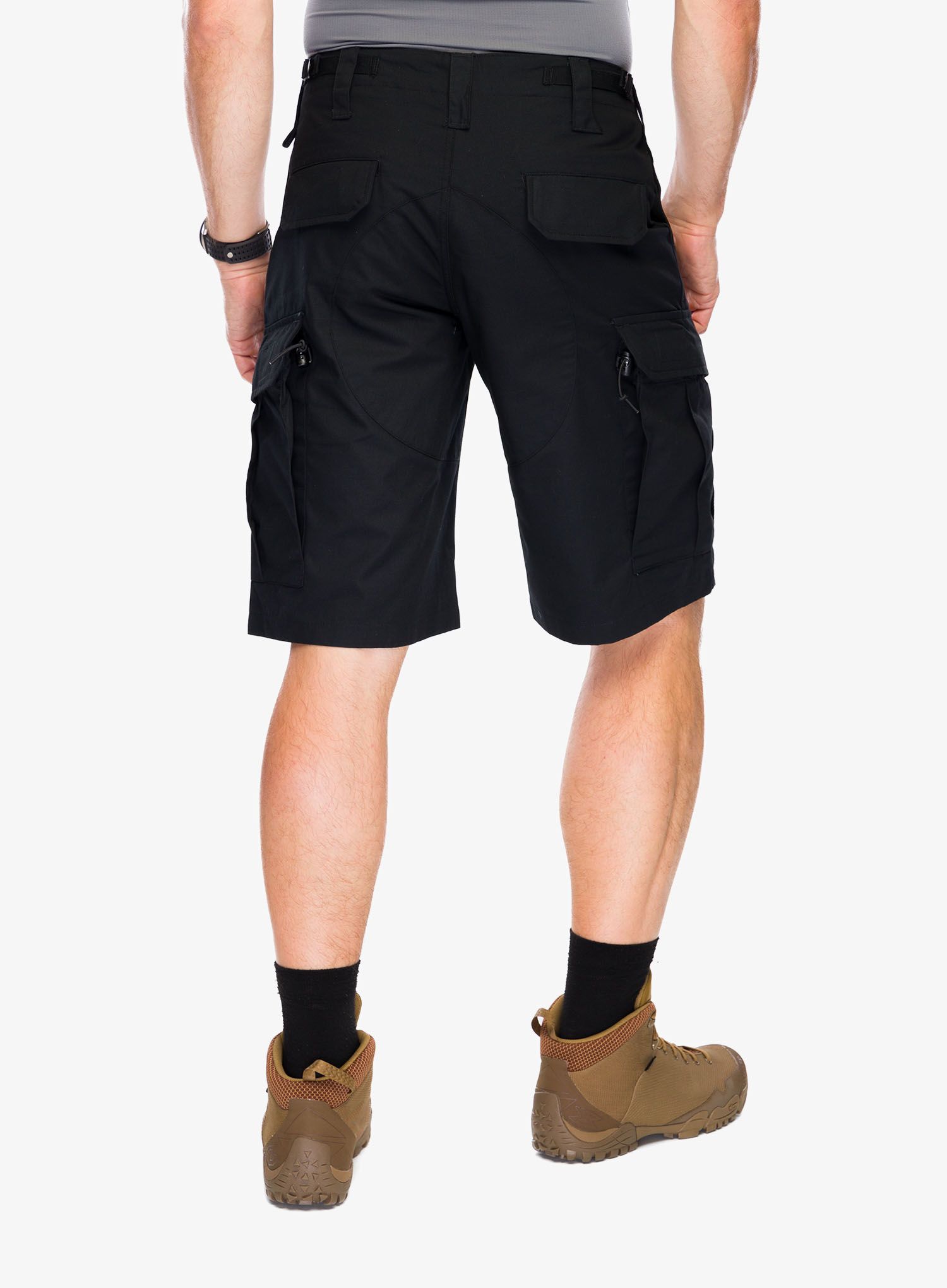 Taktične kratke hlače Helikon-Tex CPU Shorts PolyCotton Ripstop - blac