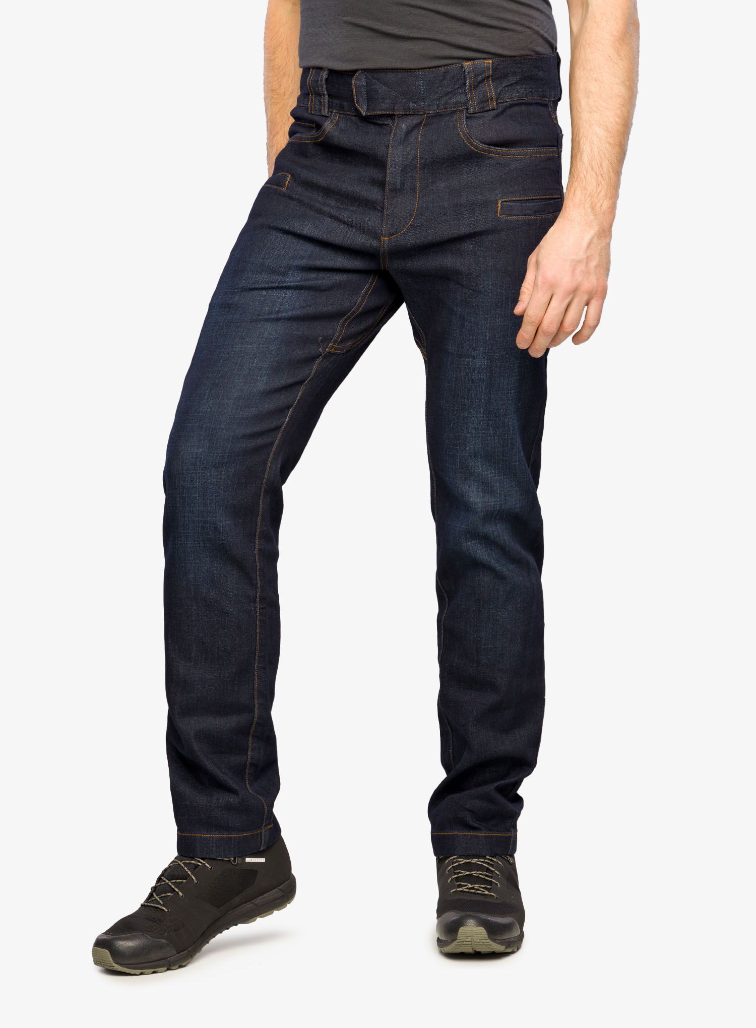 Taktične hlače Helikon-Tex Greyman Tactical Jeans Slim Denim Mid - dark blue