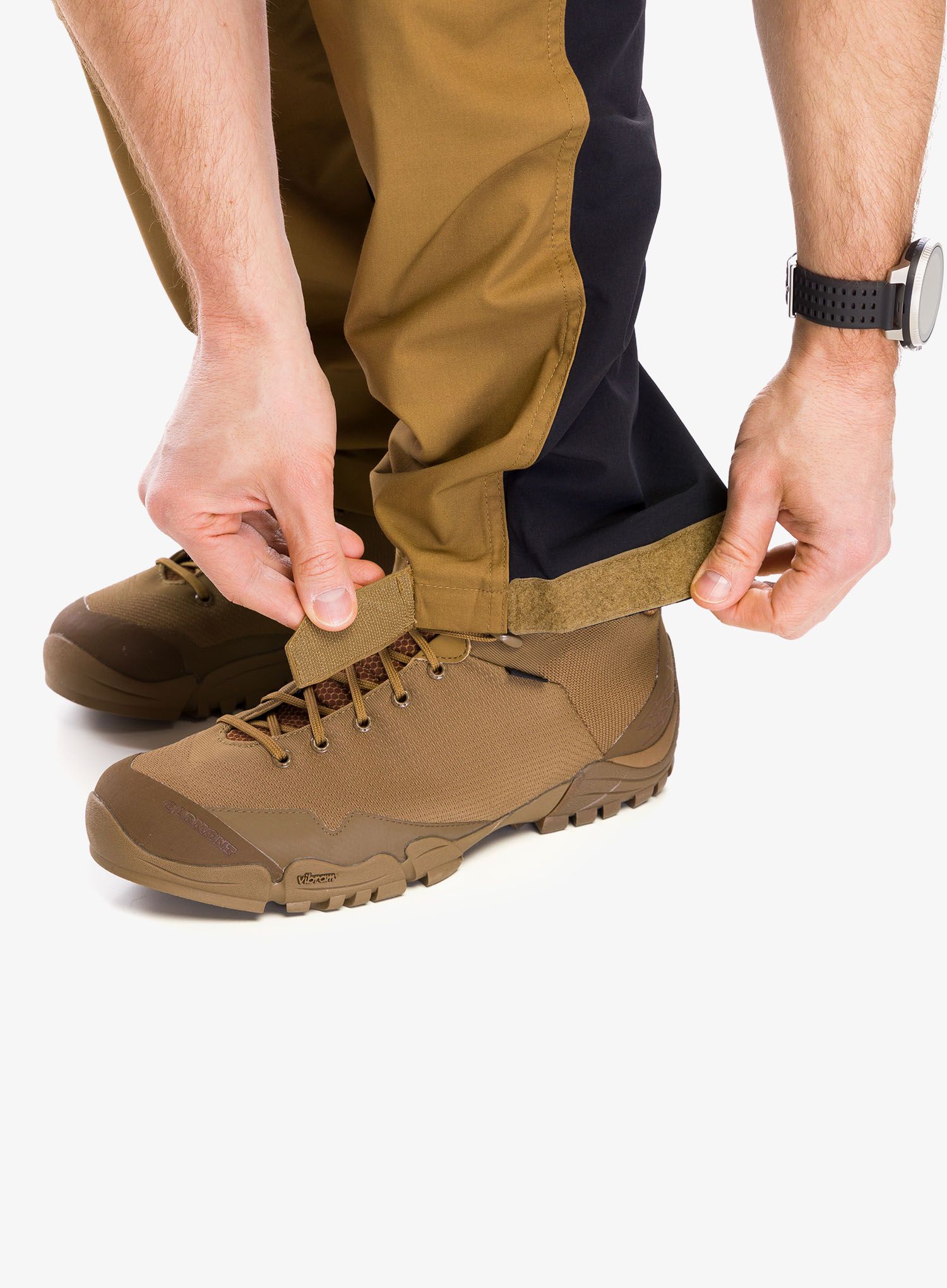 Hlače Helikon-Tex Hybrid Outback Pants - DuraCanvas - coyote/black