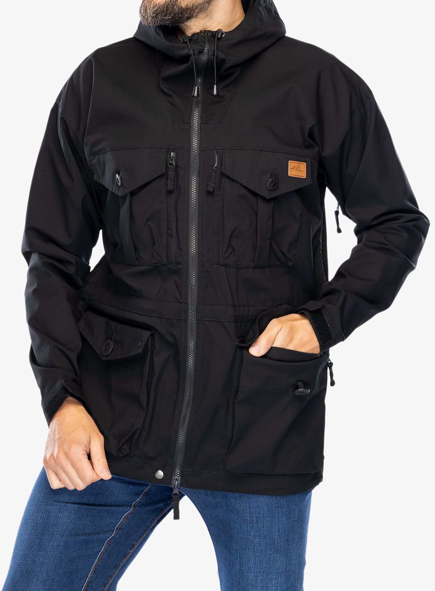 Taktična jakna Helikon-Tex SAS Smock Duracanvas - black