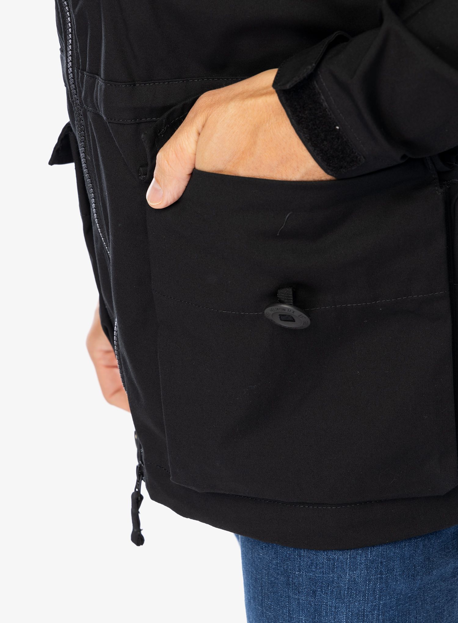 Taktična jakna Helikon-Tex SAS Smock Duracanvas - black