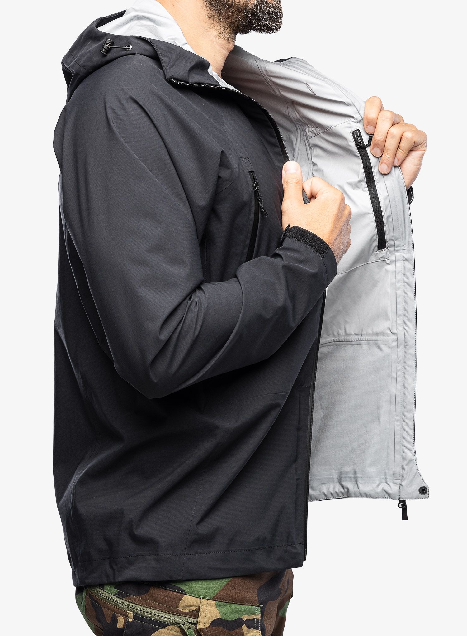 Jakna Helikon-Tex Squall Hardshell - black