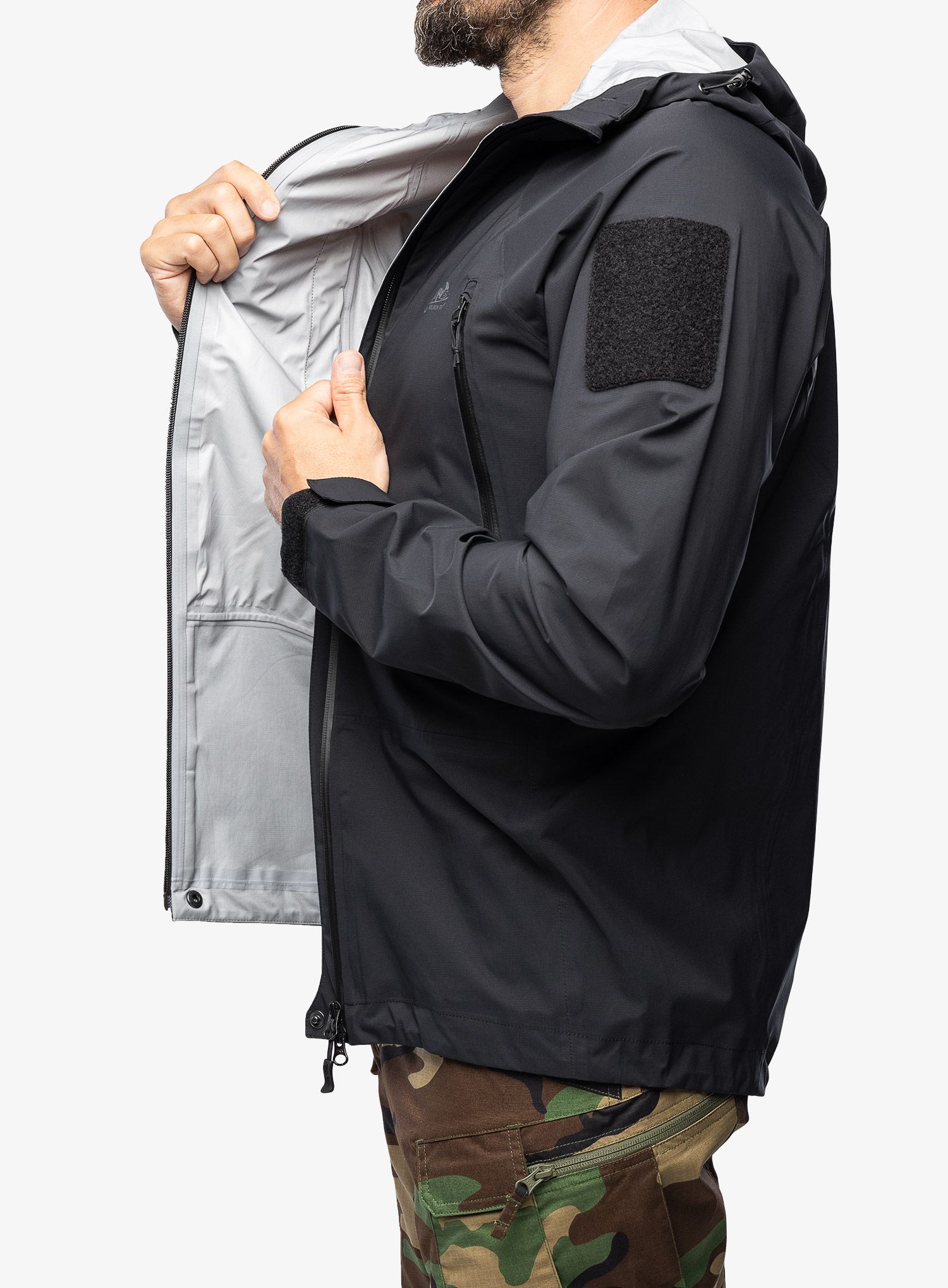 Jakna Helikon-Tex Squall Hardshell - black