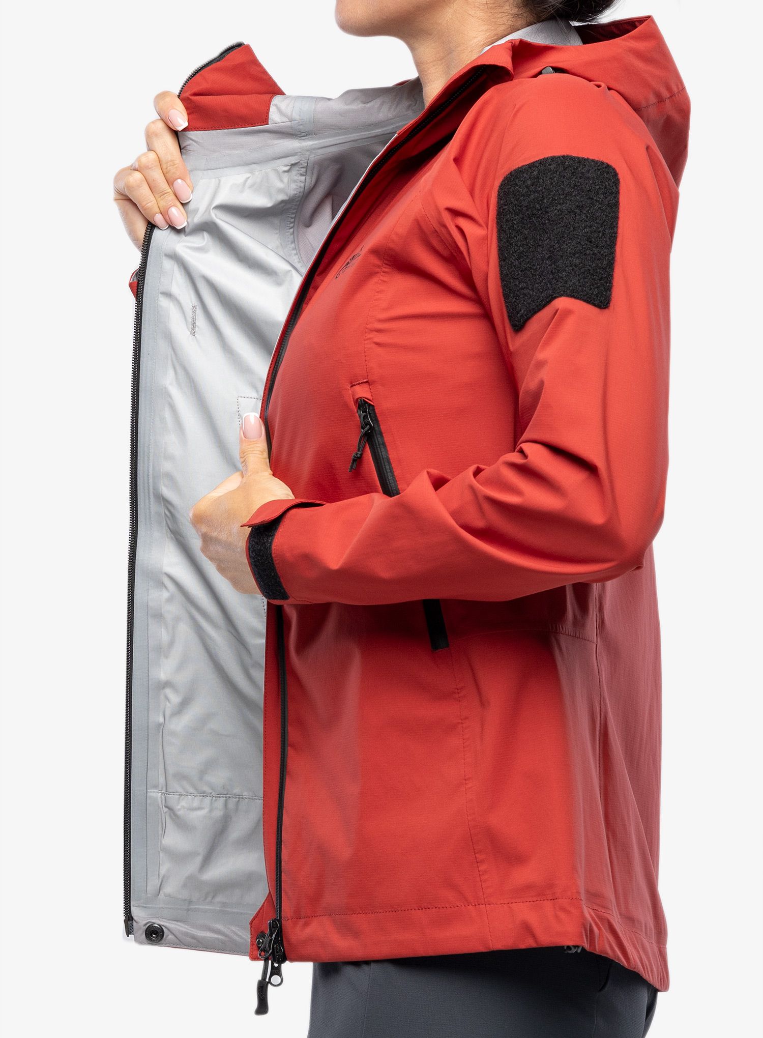 Ženska jakna Helikon-Tex Squall Hardshell - crimson sky