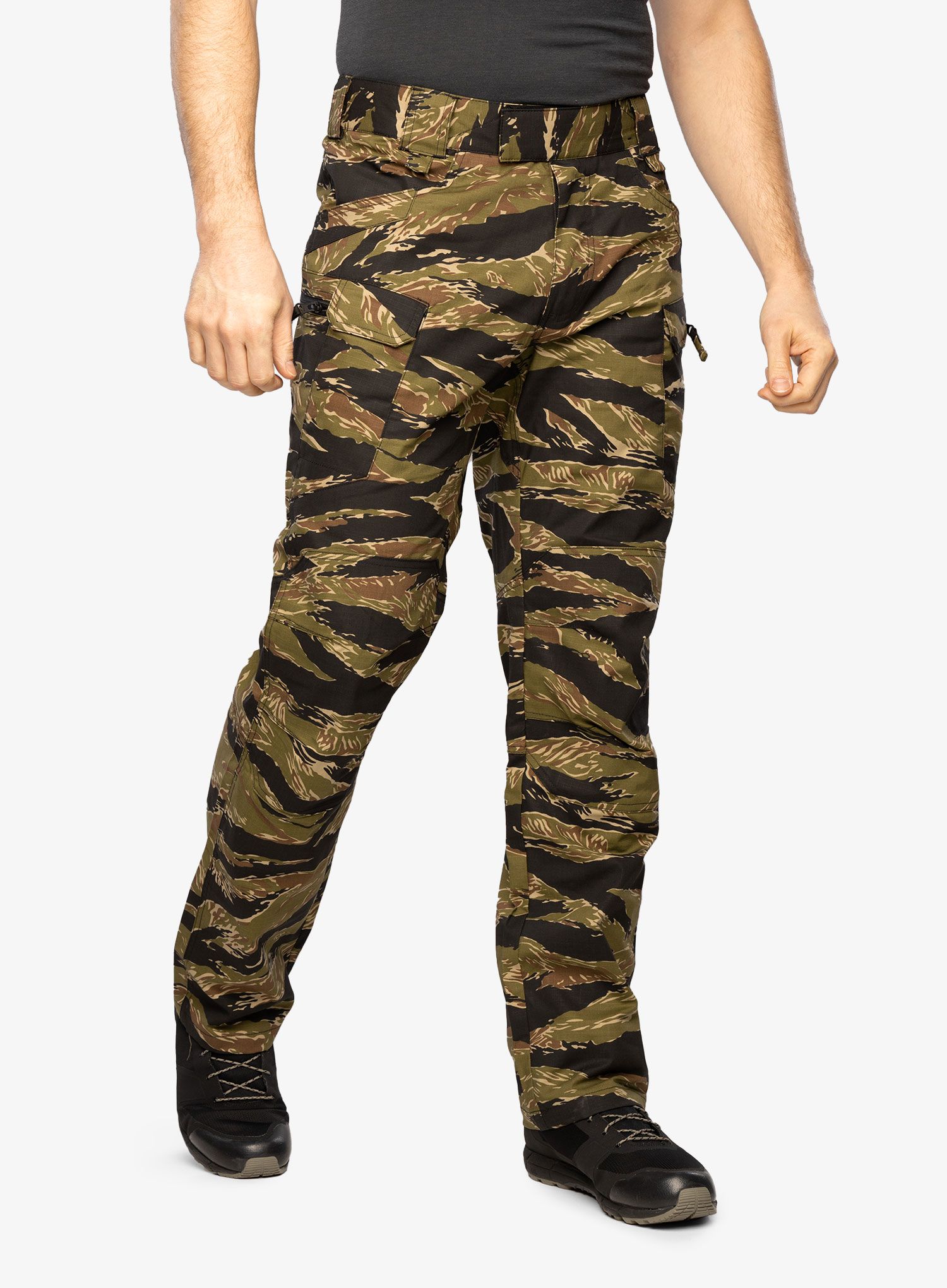 Taktične hlače Helikon-Tex UTP PolyCotton Stretch Ripstop - tiger stripe