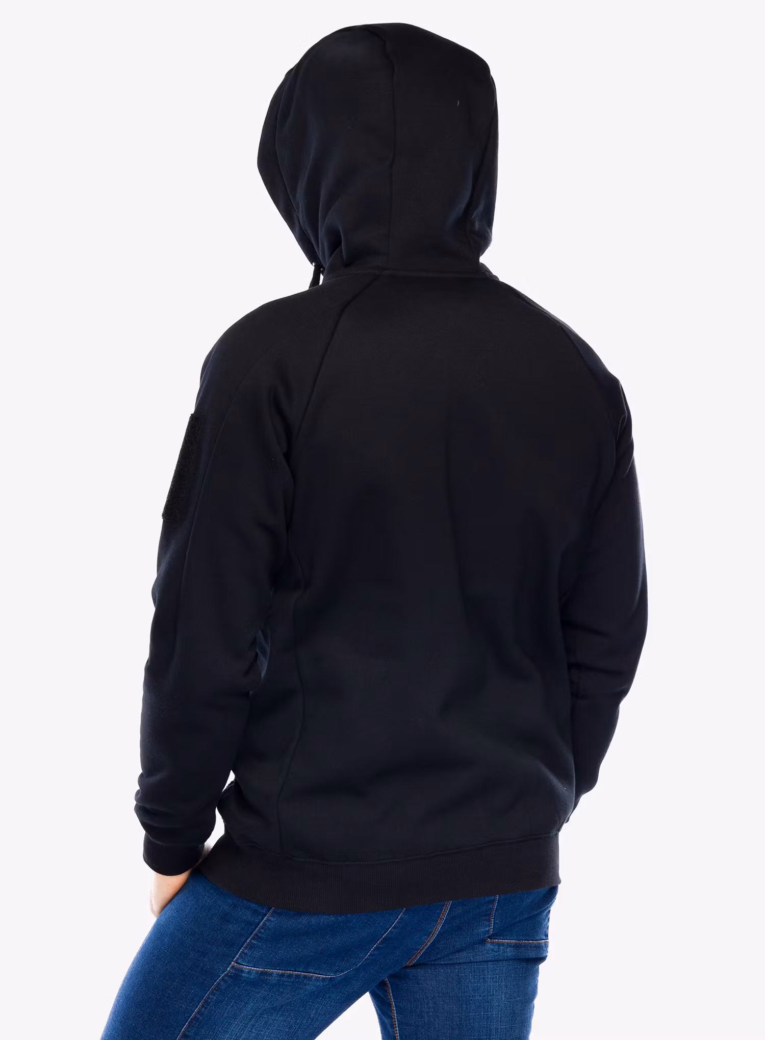 Taktična jopica Helikon-Tex Urban Tactical Hoodie Lite Full Zip - black