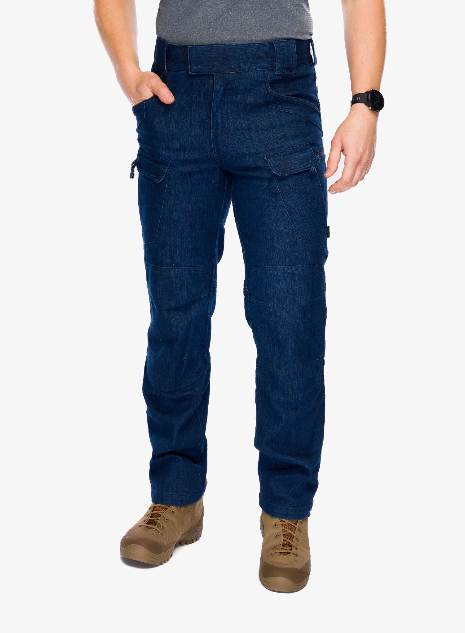 Taktične hlače Helikon-Tex Urban Tactical Pants Denim Stretch - marine blue