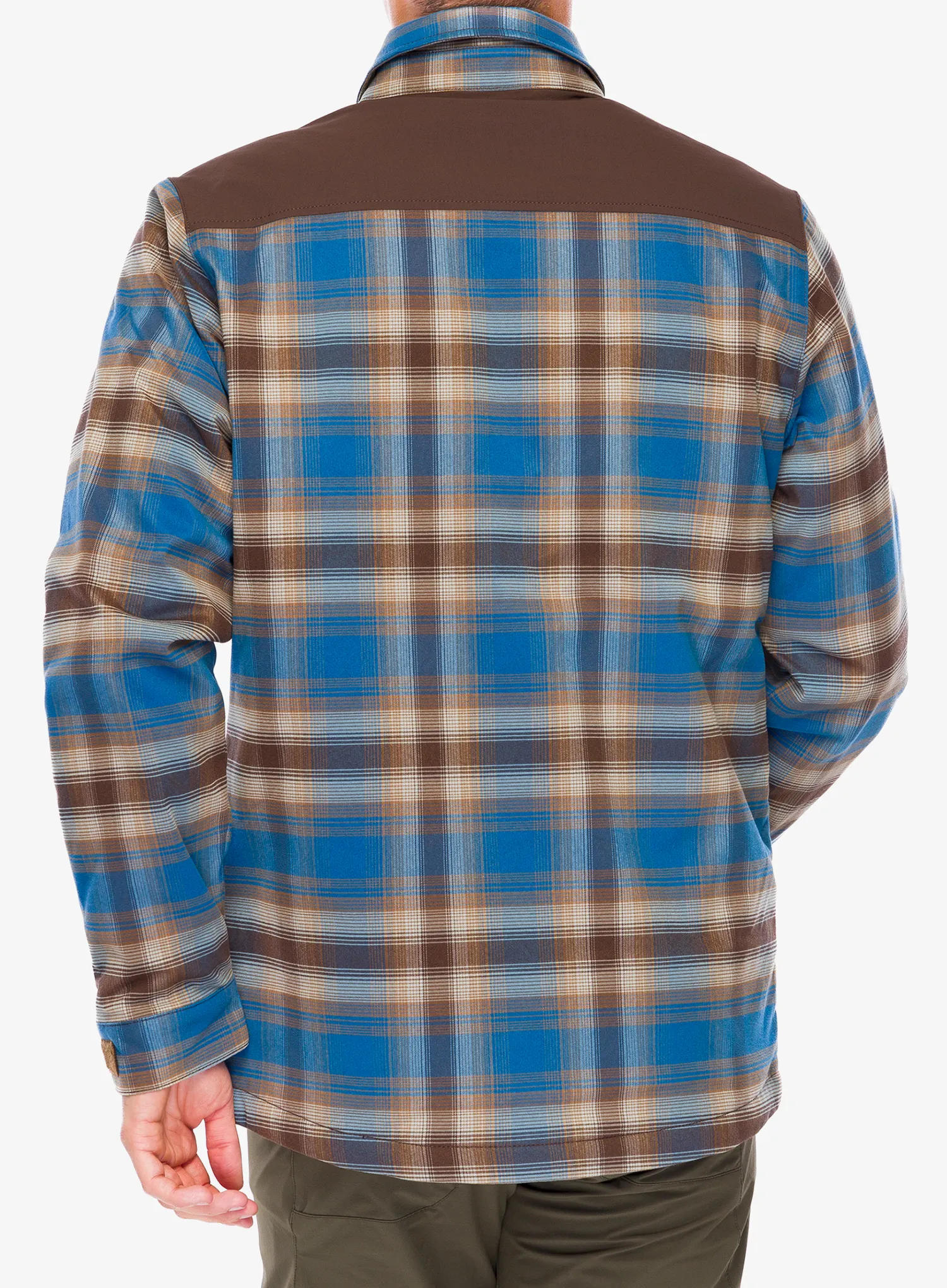 Izolirana majica Helikon-Tex Winter Warden Shirt - forest blue plaid
