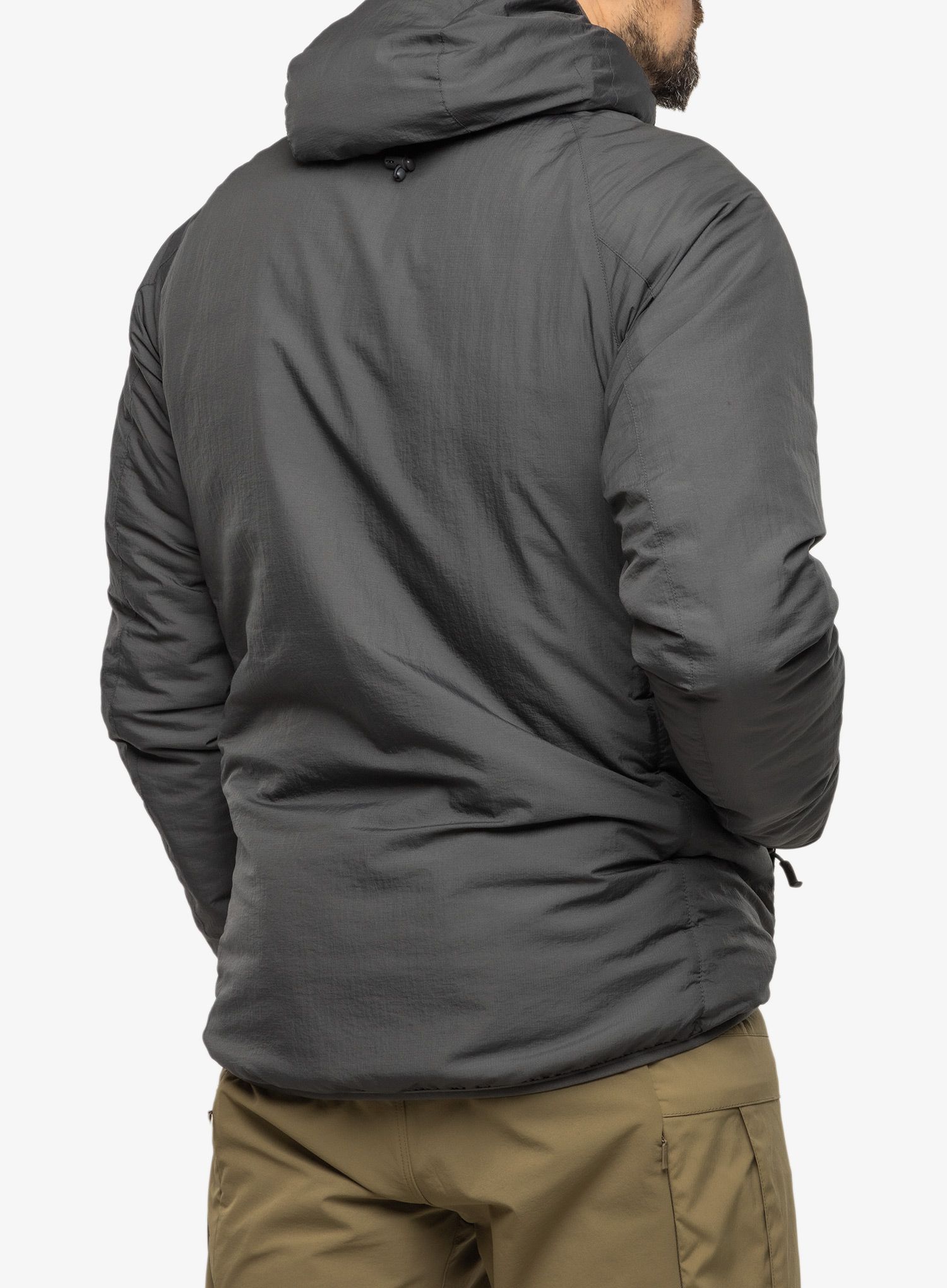 Moška jakna Helikon-Tex Wolfhound Hoodie - Climashield Apex 67g - grey