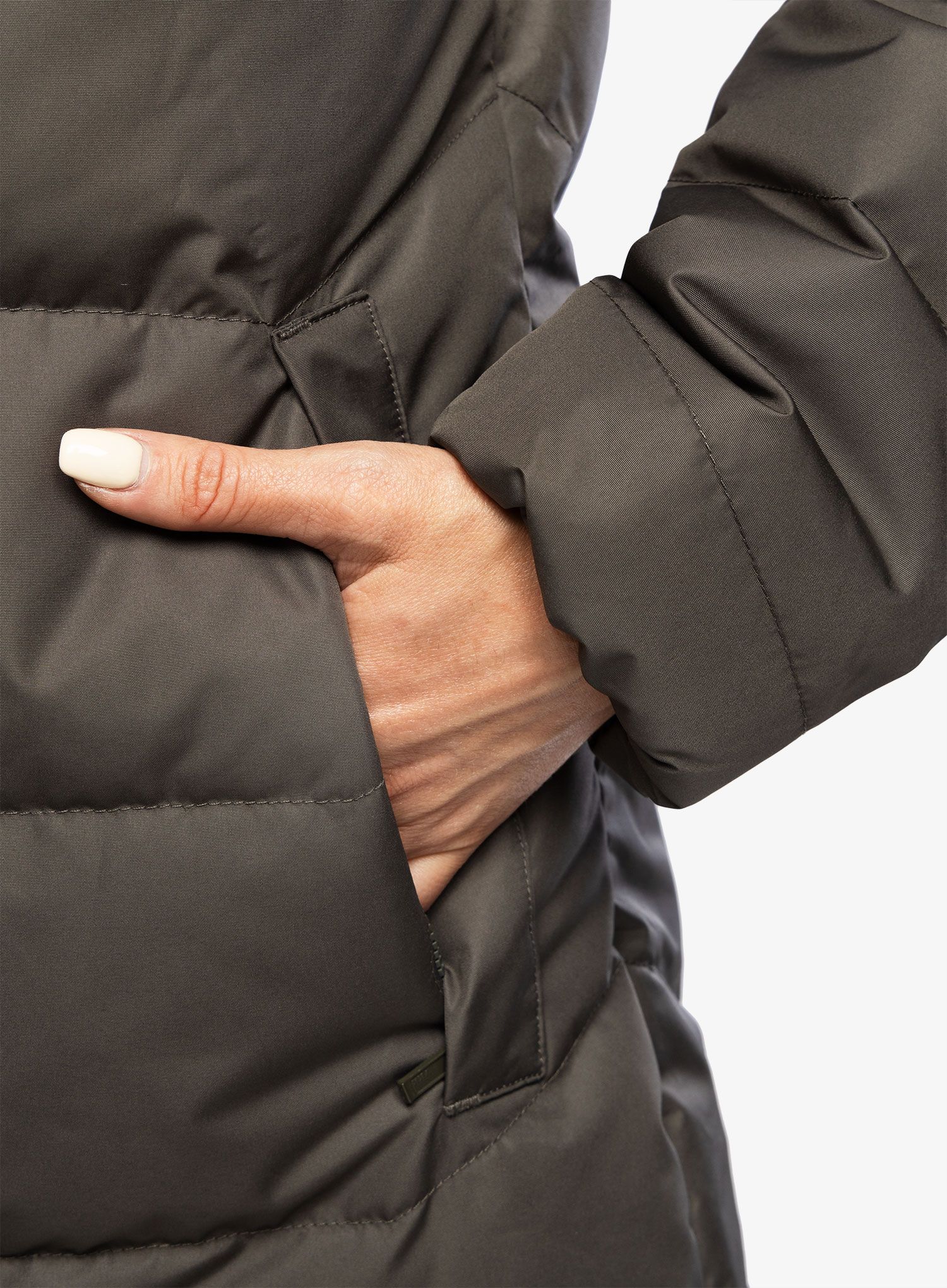 Puhast plašč Helly Hansen Aden Down Parka - beluga