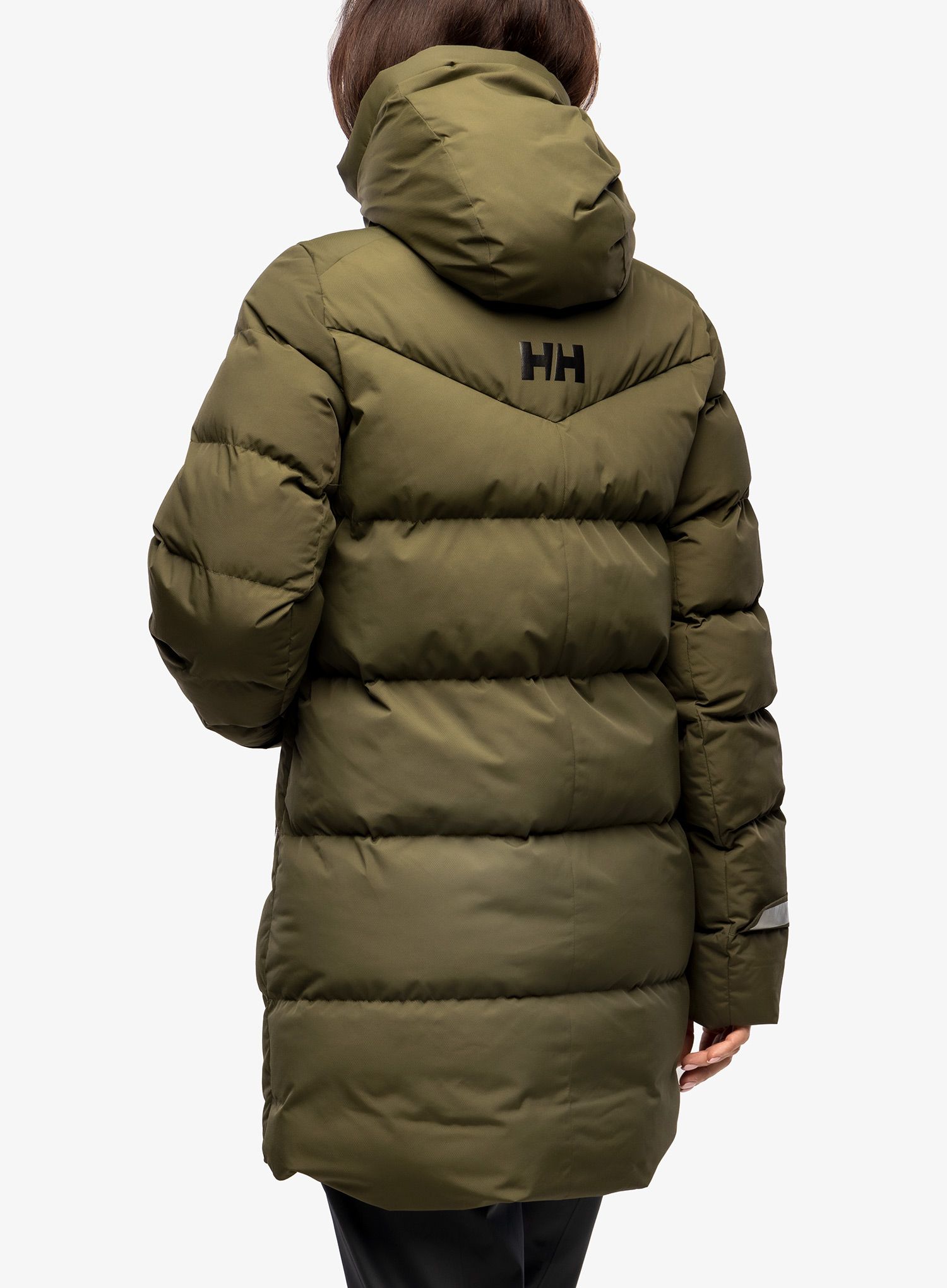 Ženski plašč Helly Hansen Adore Puffy Parka - utylity green