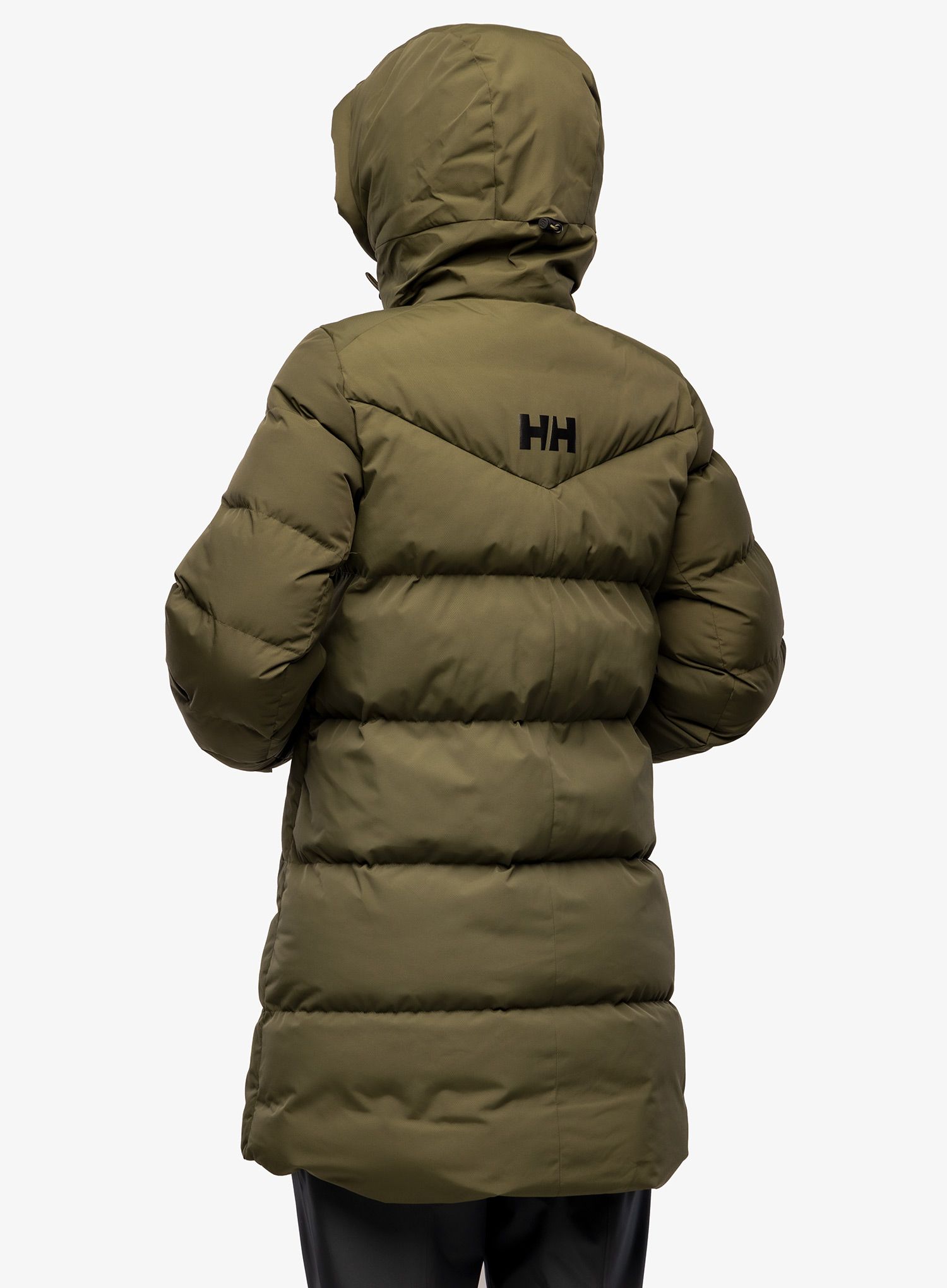 Ženski plašč Helly Hansen Adore Puffy Parka - utylity green