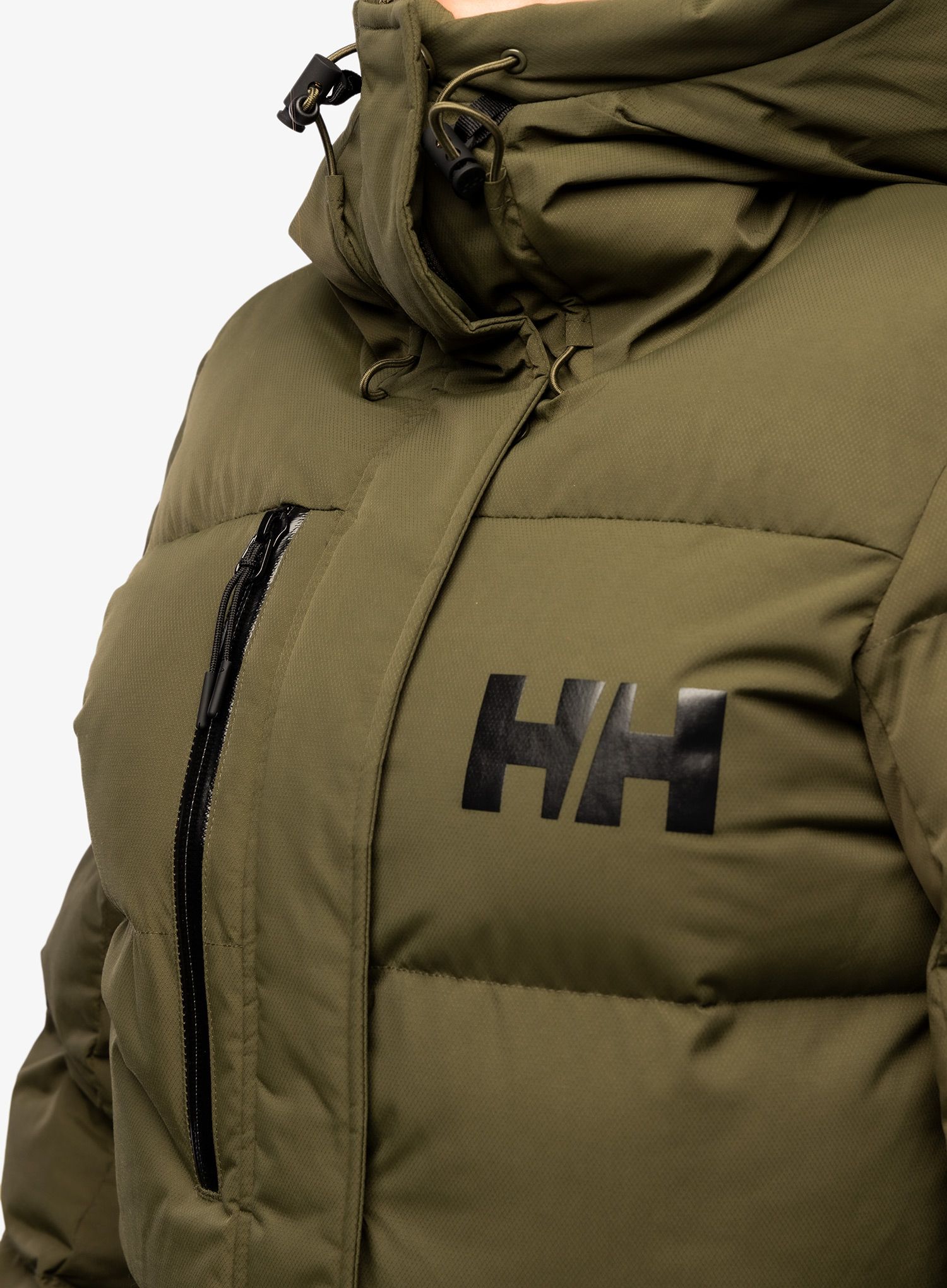 Ženski plašč Helly Hansen Adore Puffy Parka - utylity green