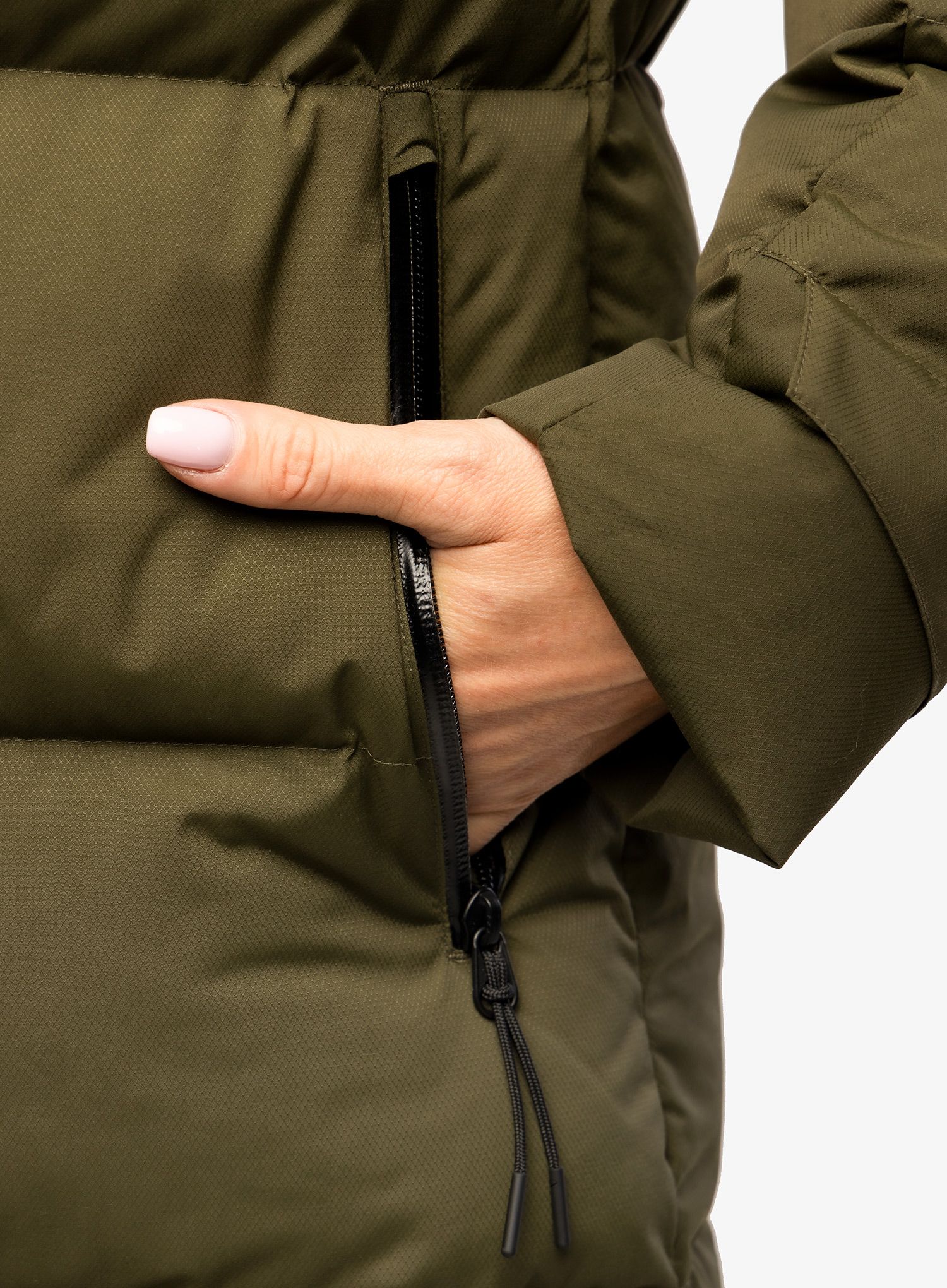 Ženski plašč Helly Hansen Adore Puffy Parka - utylity green