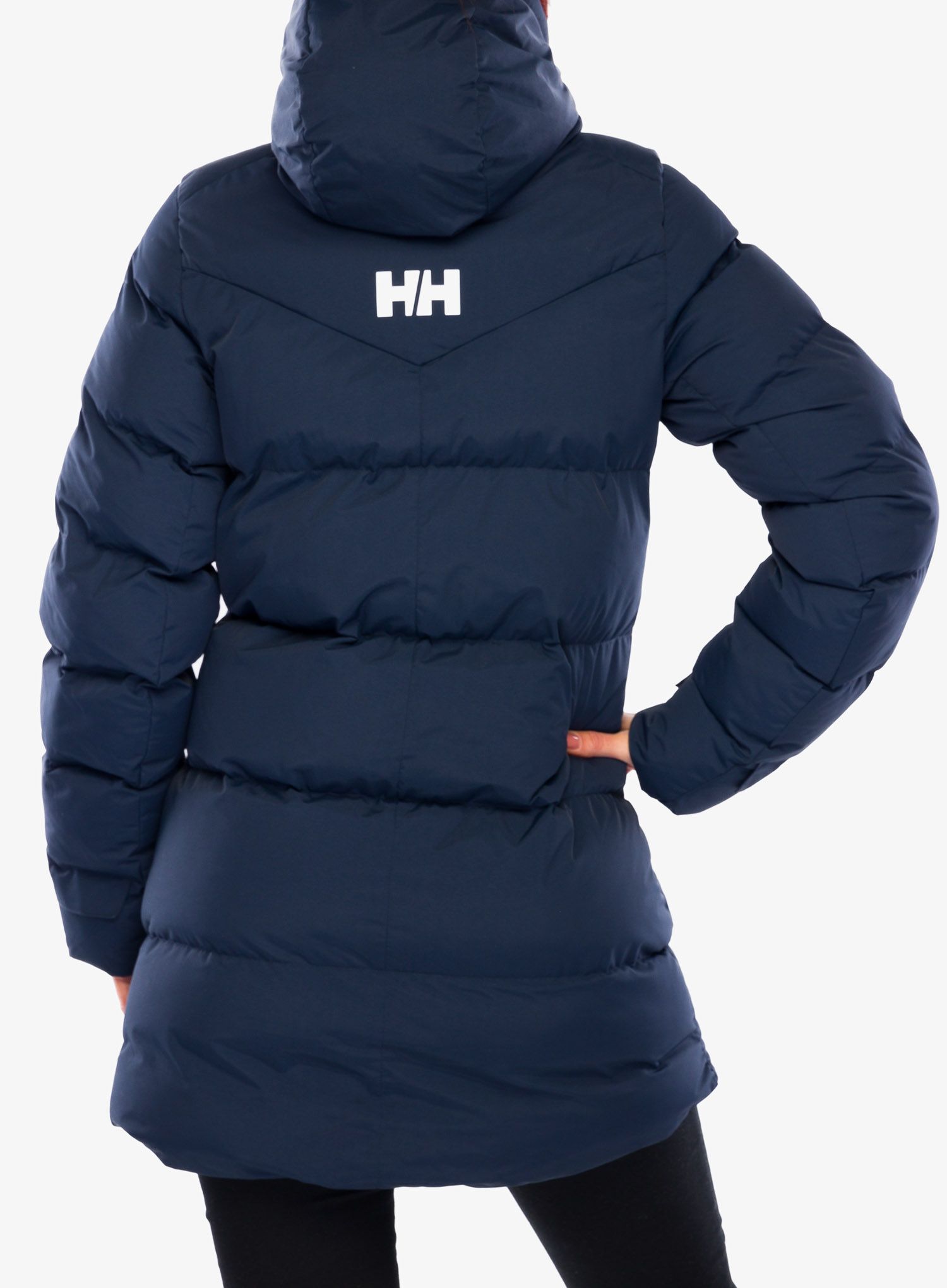 Ženski plašč Helly Hansen Adore Puffy Parka - navy