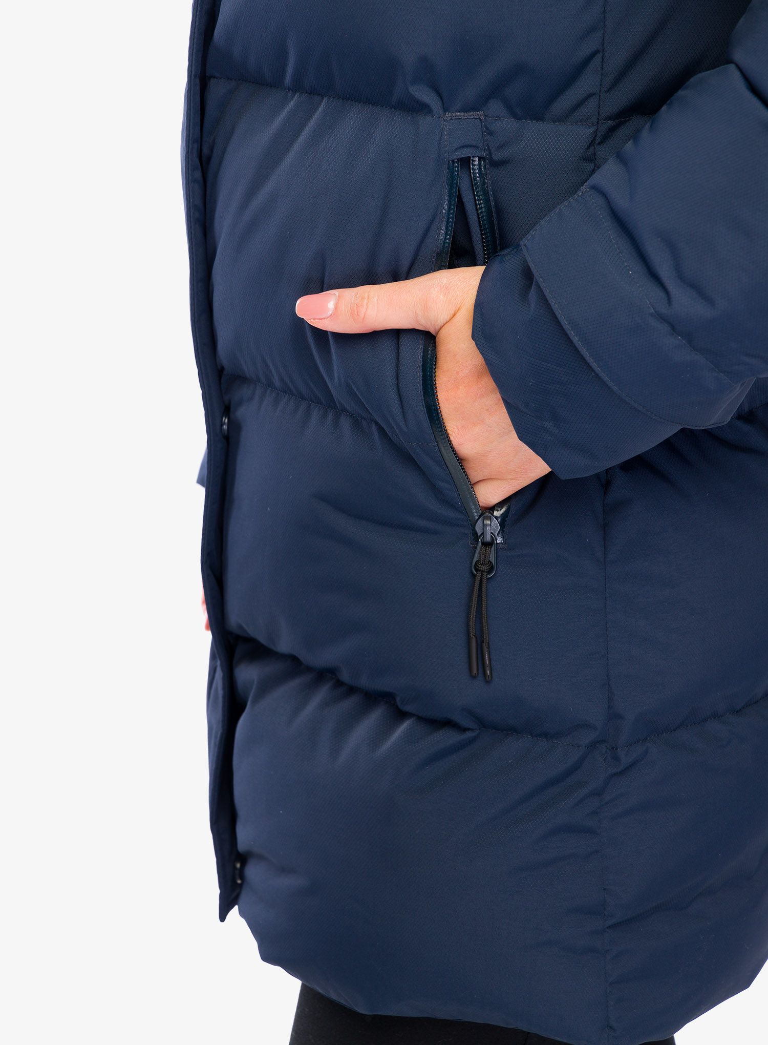 Ženski plašč Helly Hansen Adore Puffy Parka - navy