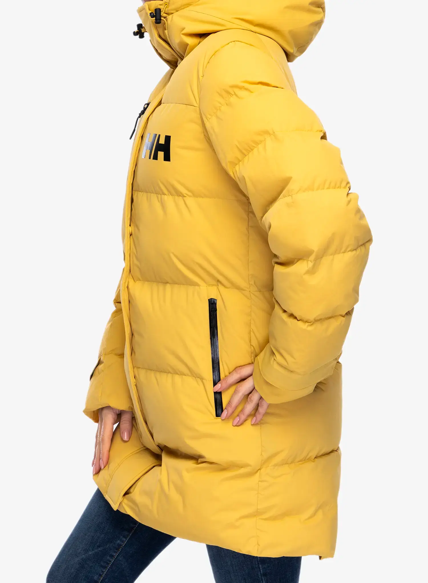 Ženski plašč Helly Hansen Adore Puffy Parka - sand