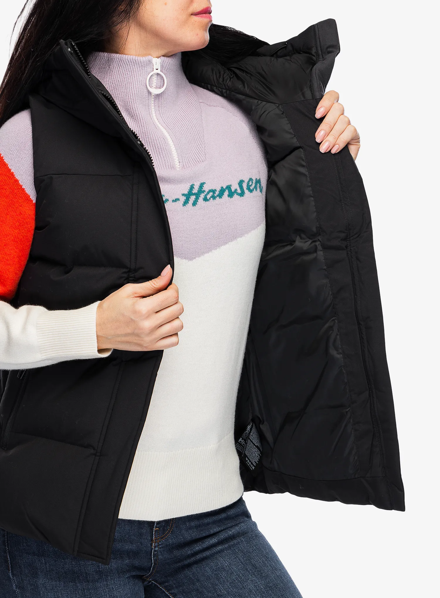 Ženski brezrokavnik Helly Hansen Adore Puffy Vest - black