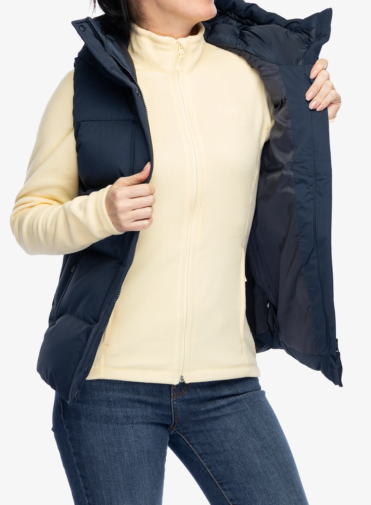 Ženski brezrokavnik Helly Hansen Adore Puffy Vest - navy