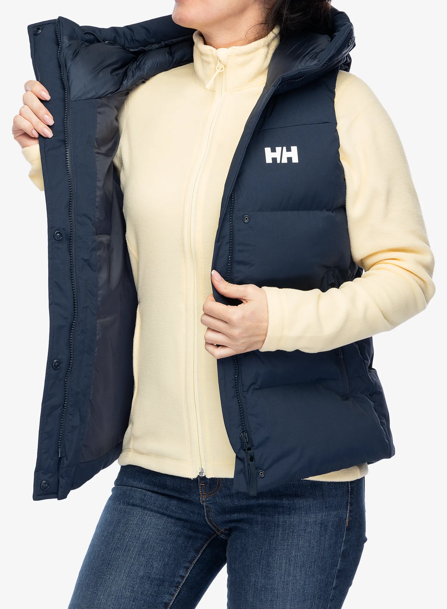 Ženski brezrokavnik Helly Hansen Adore Puffy Vest - navy