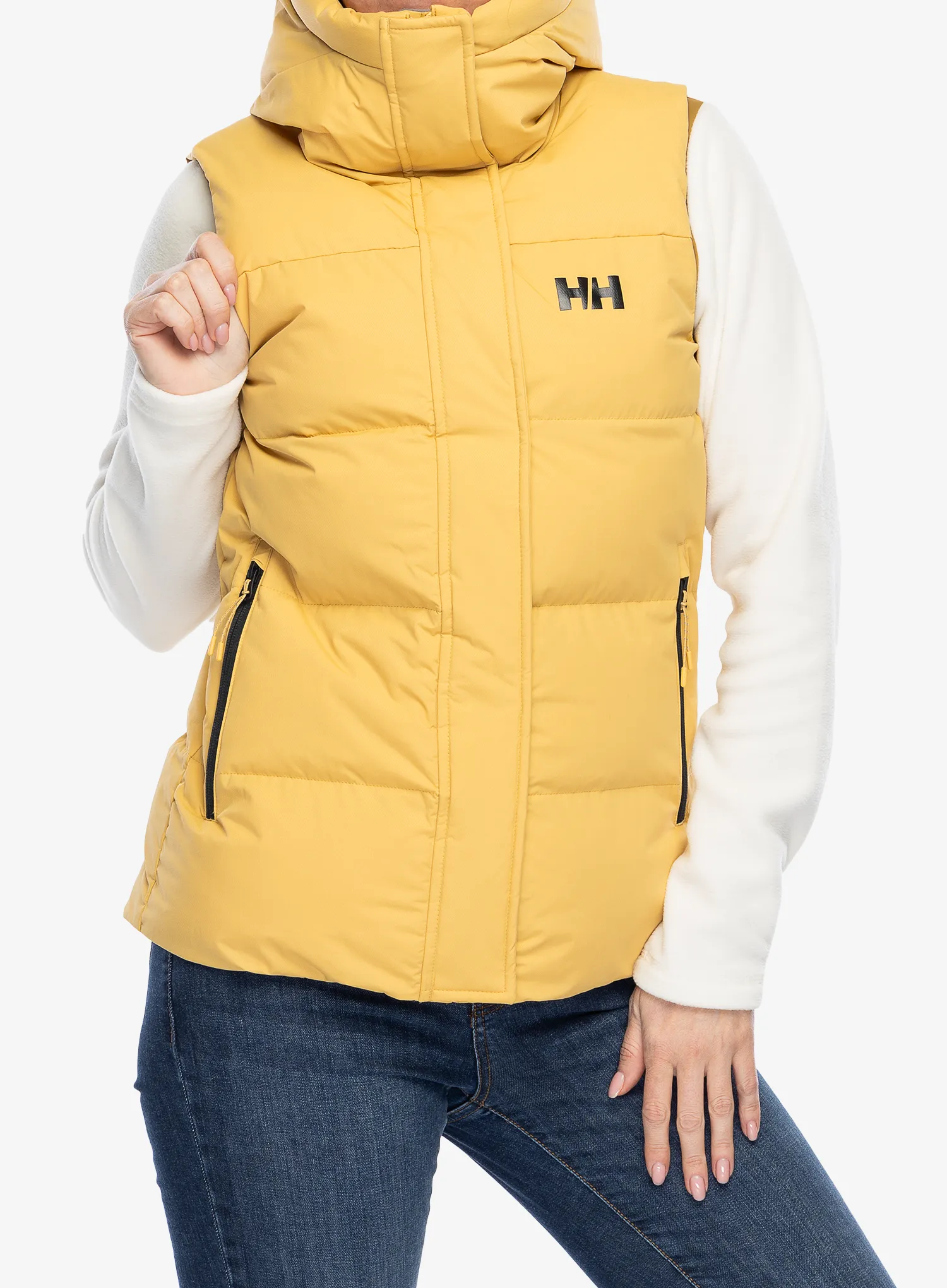Ženski brezrokavnik Helly Hansen Adore Puffy Vest - sand