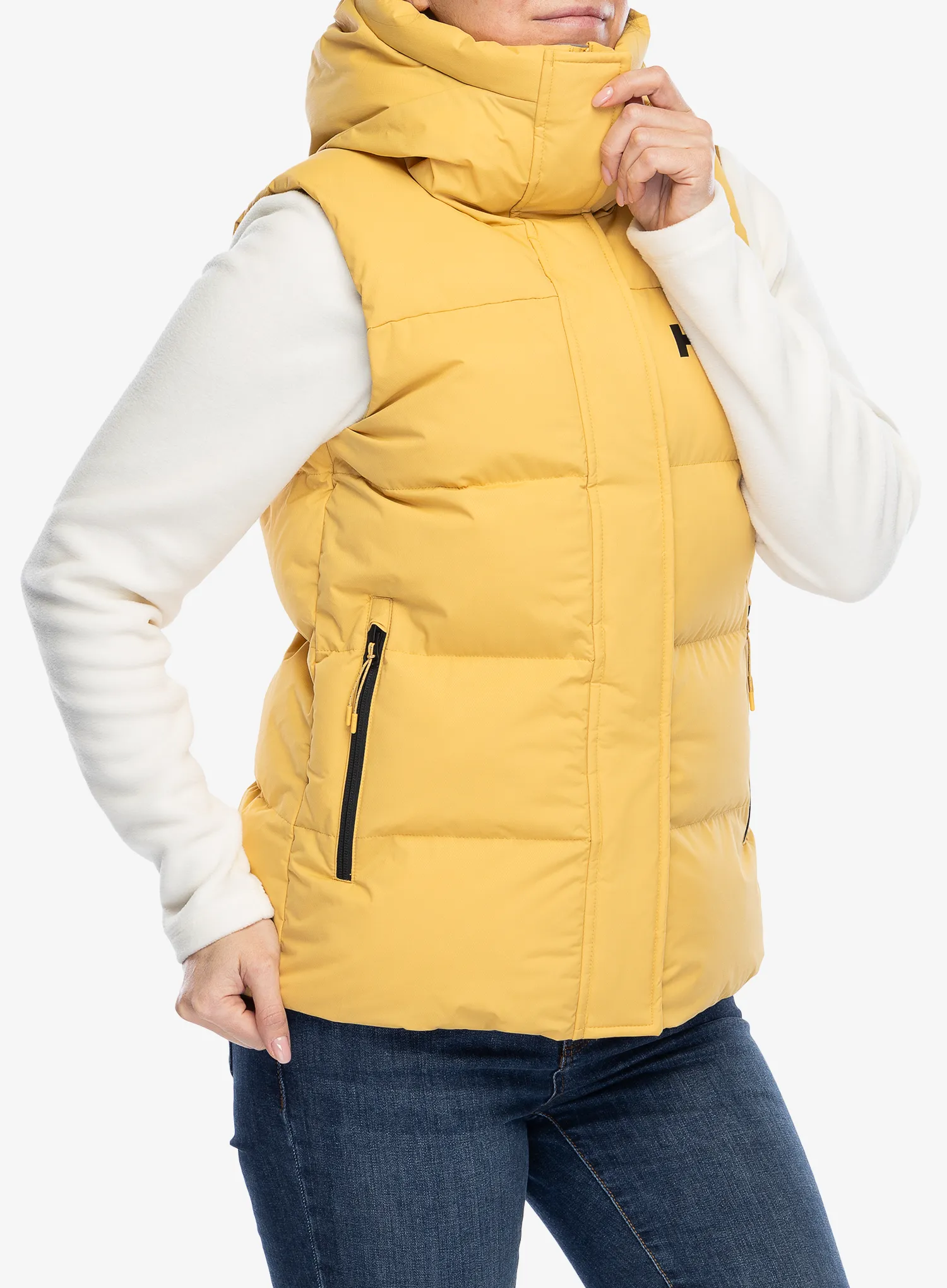 Ženski brezrokavnik Helly Hansen Adore Puffy Vest - sand