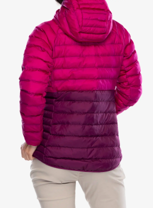Ženska sintetična jakna Helly Hansen Banff Hooded Insulator - dark magenta/magenta 2.0