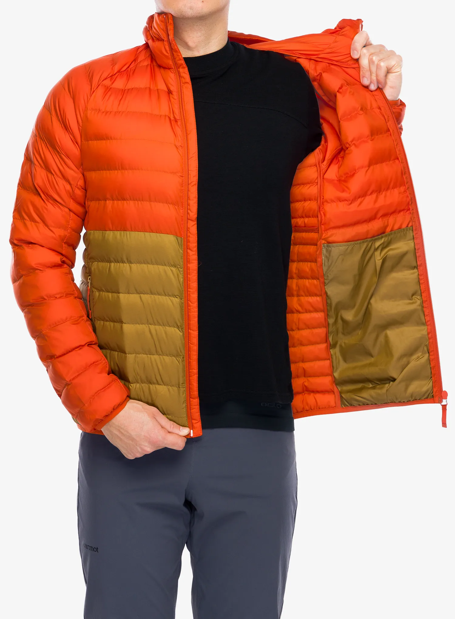 Sintetična jakna Helly Hansen Banff Hooded Insulator - patrol orange/lynx