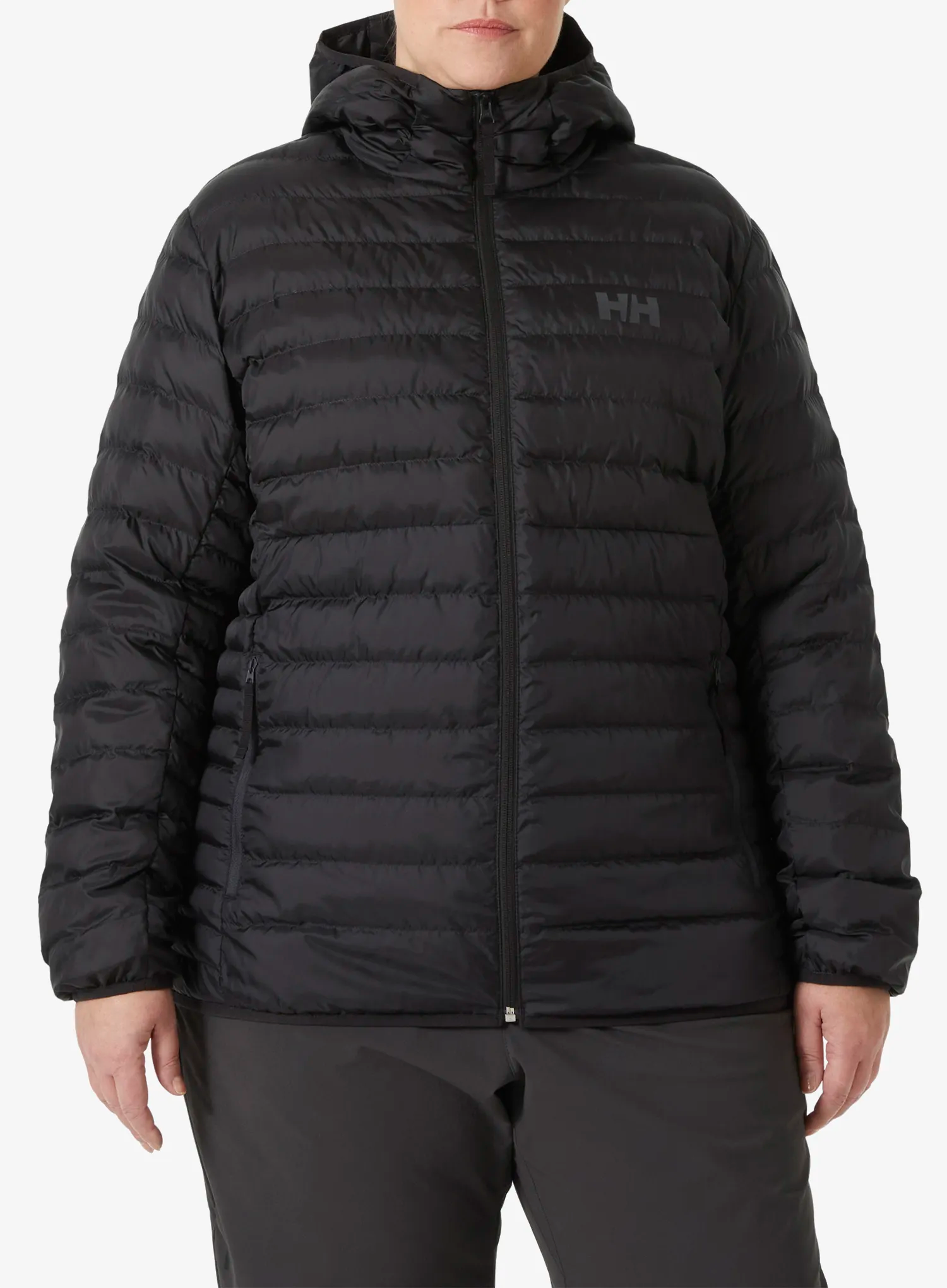 Ženska sintetična jakna Helly Hansen Banff Hooded Plus Insulator - black