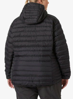 Ženska sintetična jakna Helly Hansen Banff Hooded Plus Insulator - black