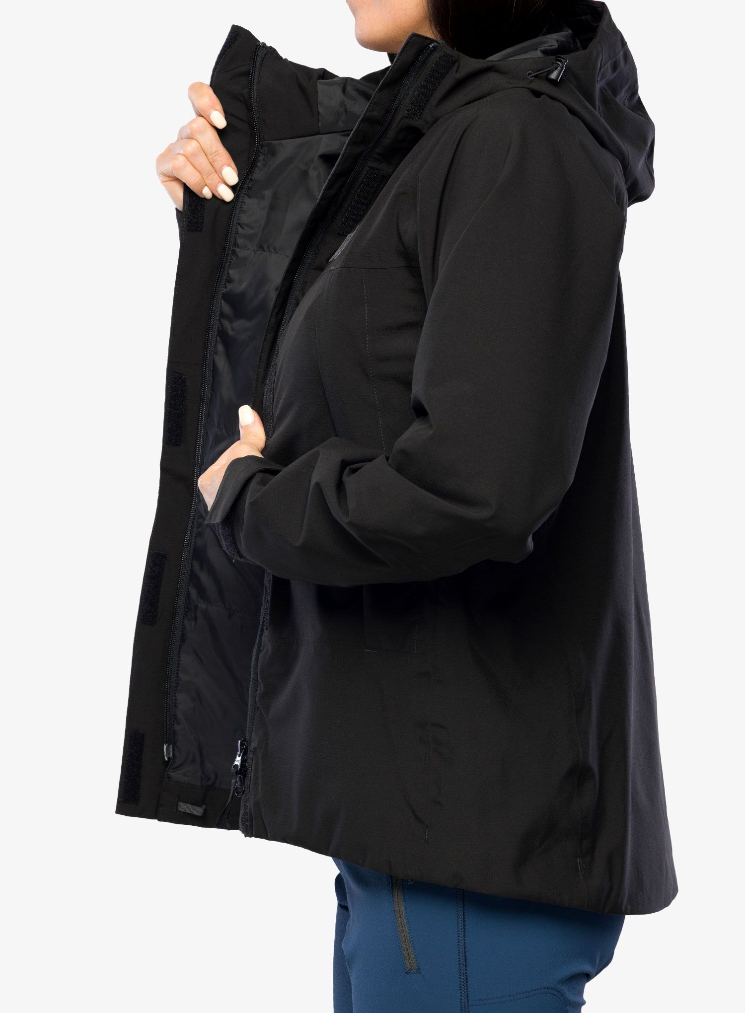 Ženska smučarska jakna Helly Hansen Banff Insulated Jacket - black