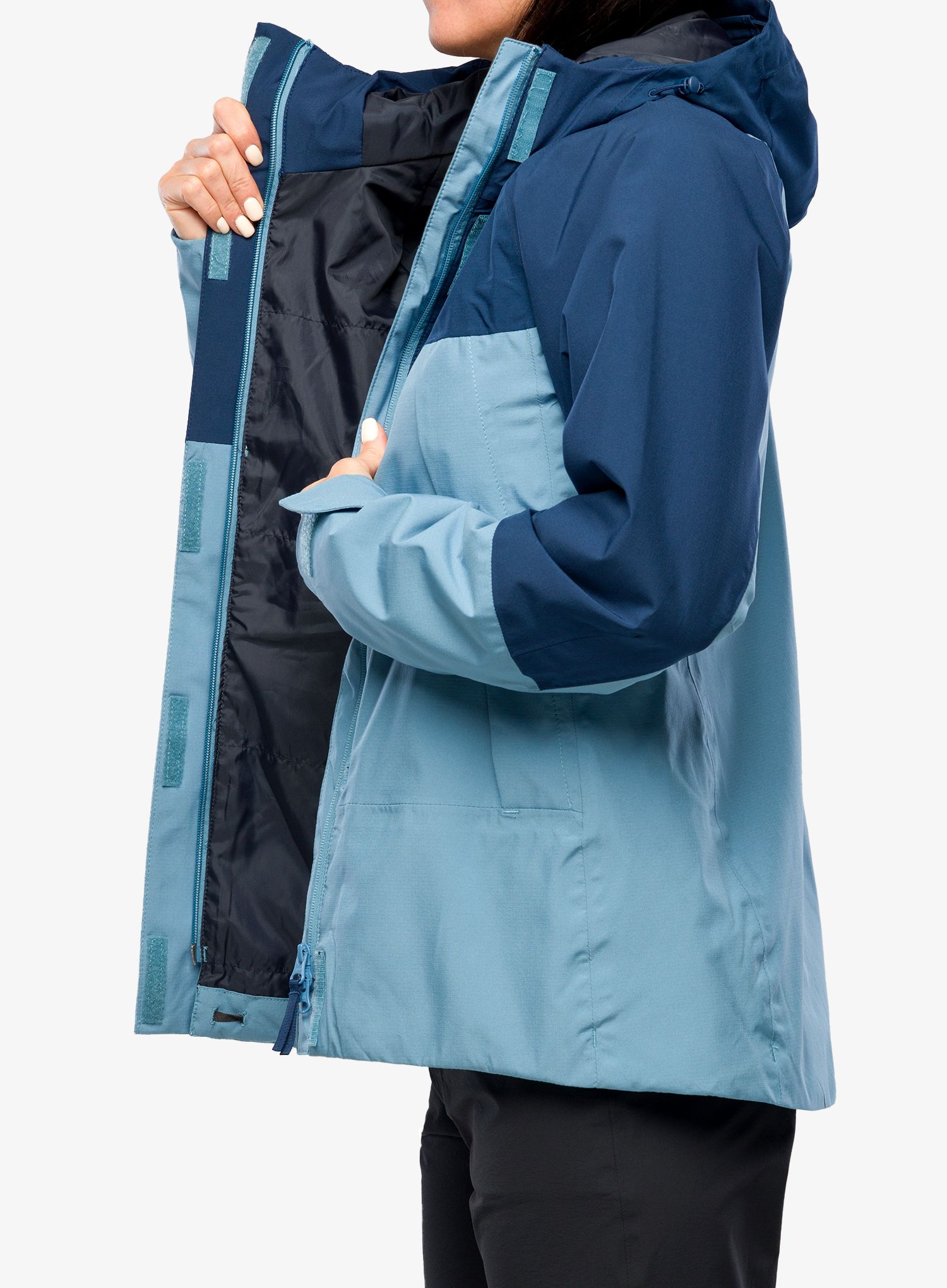 Ženska smučarska jakna Helly Hansen Banff Insulated Jacket - blue fog