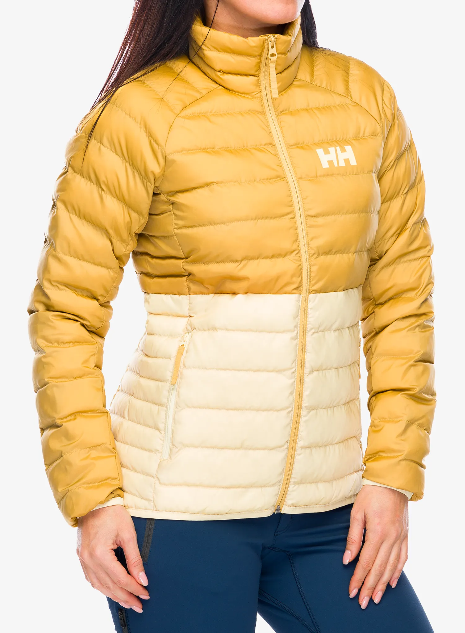 Ženska sintetična jakna Helly Hansen Banff Insulator Jacket - yellow cream/sand