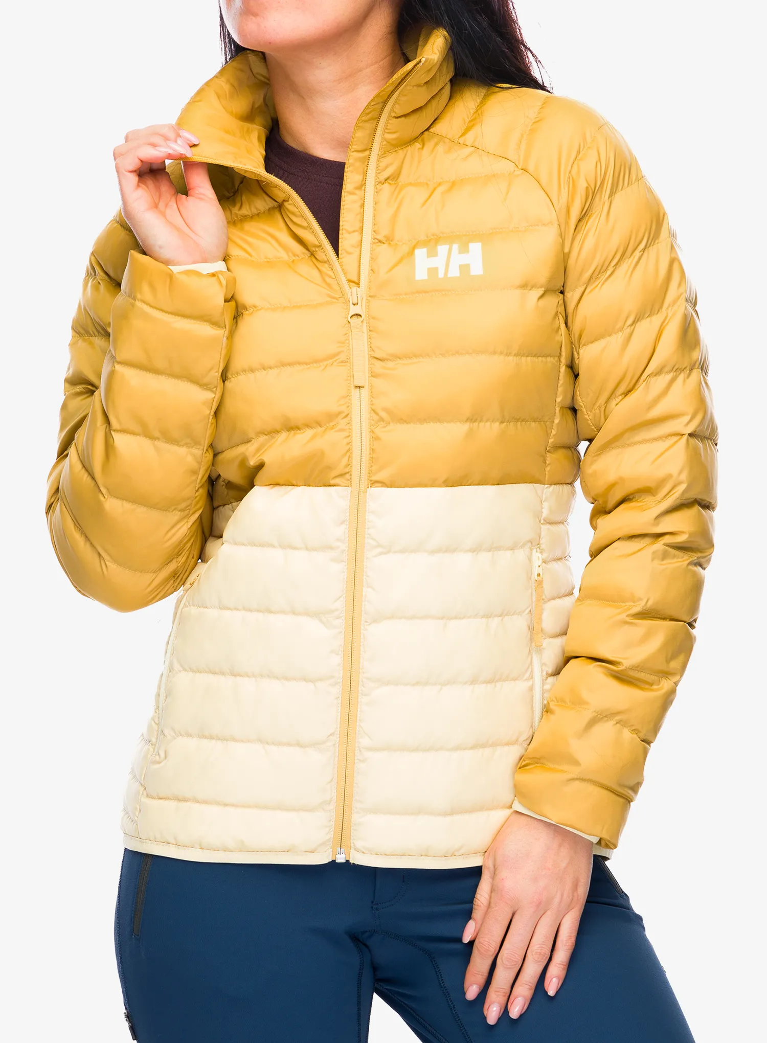 Ženska sintetična jakna Helly Hansen Banff Insulator Jacket - yellow cream/sand
