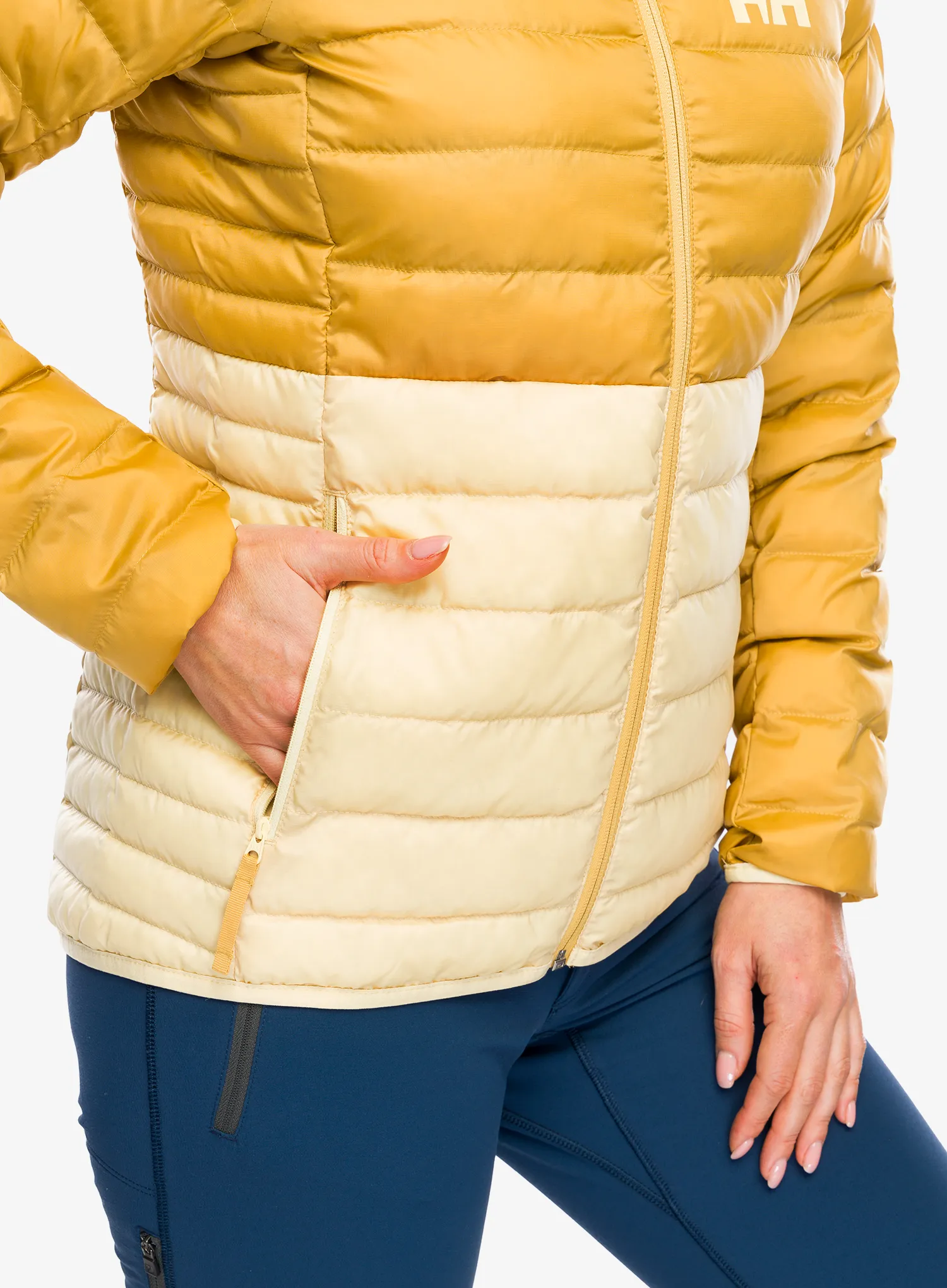 Ženska sintetična jakna Helly Hansen Banff Insulator Jacket - yellow cream/sand