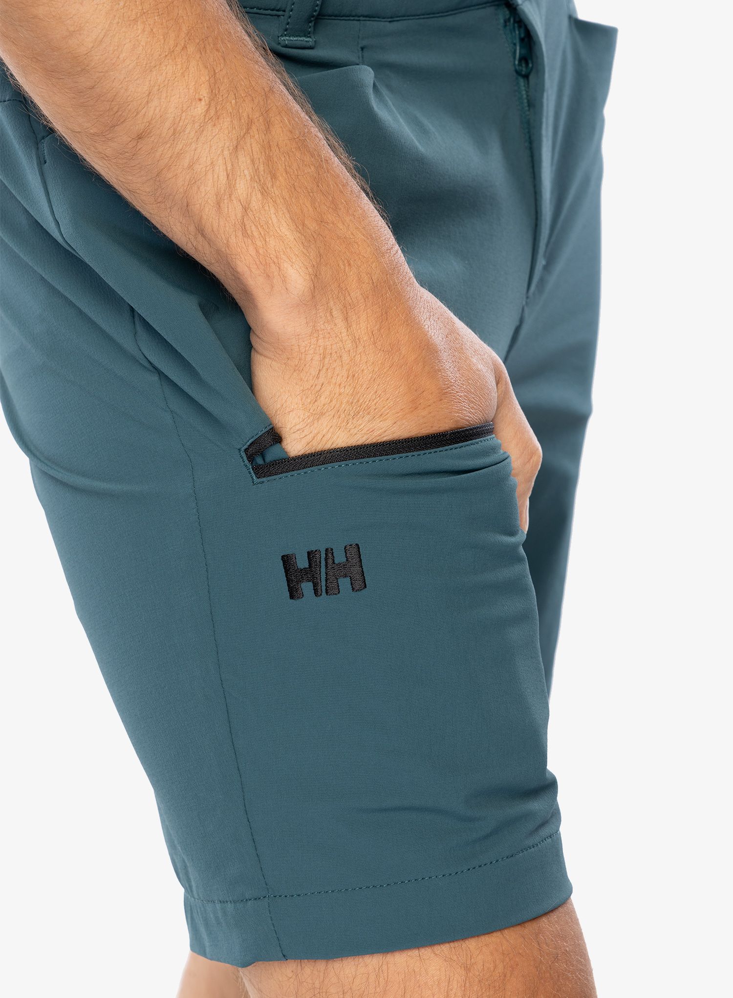 Pohodniške kratke hlače Helly Hansen Blaze Softshell Shorts - dark creek
