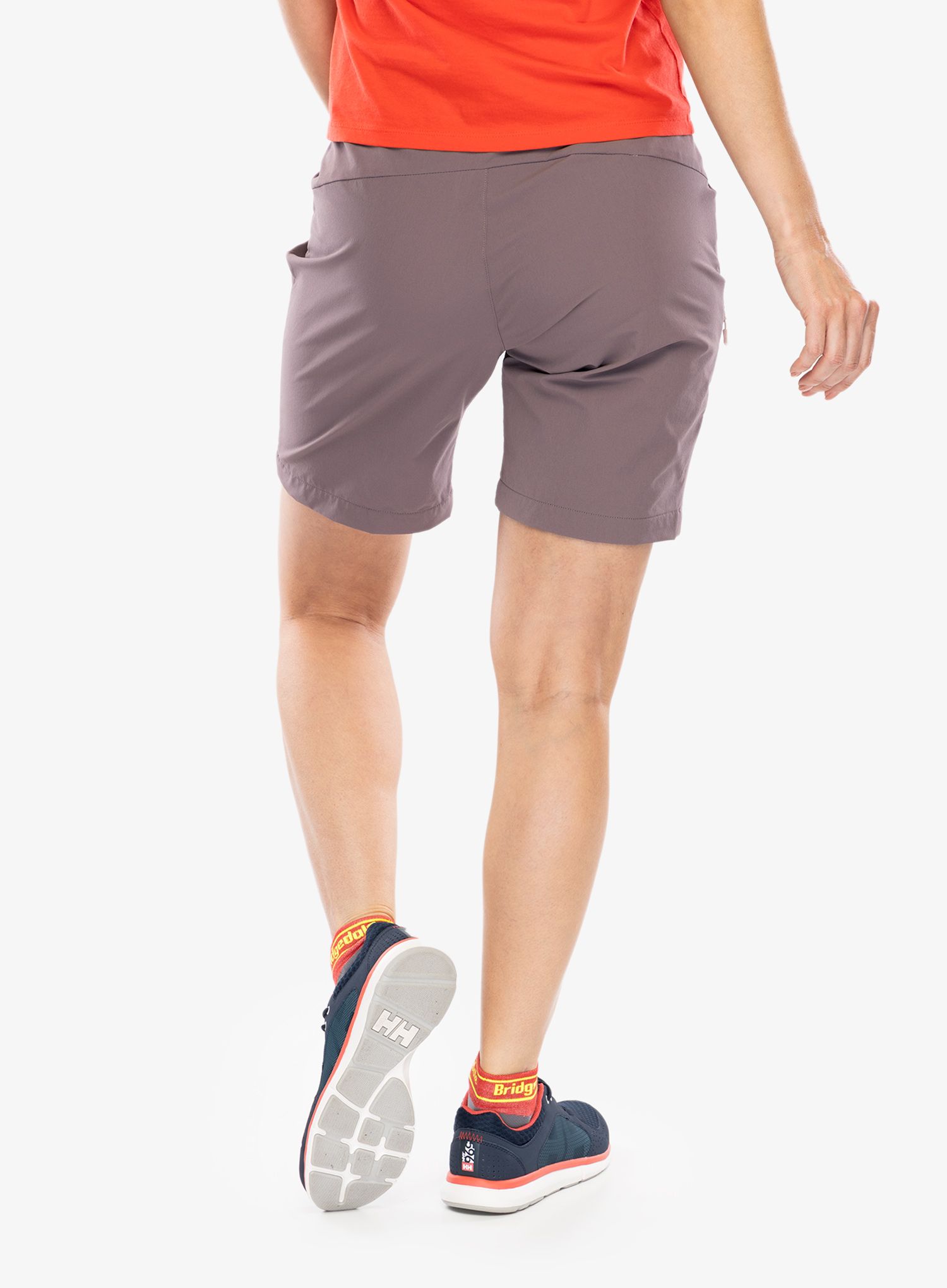 Ženske pohodniške kratke hlače Helly Hansen Blaze Softshell Shorts - sparrow grey