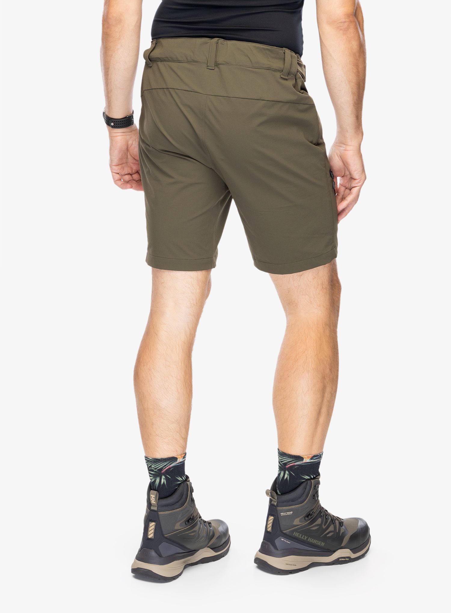 Pohodniške kratke hlače Helly Hansen Blaze Softshell Shorts - utility green