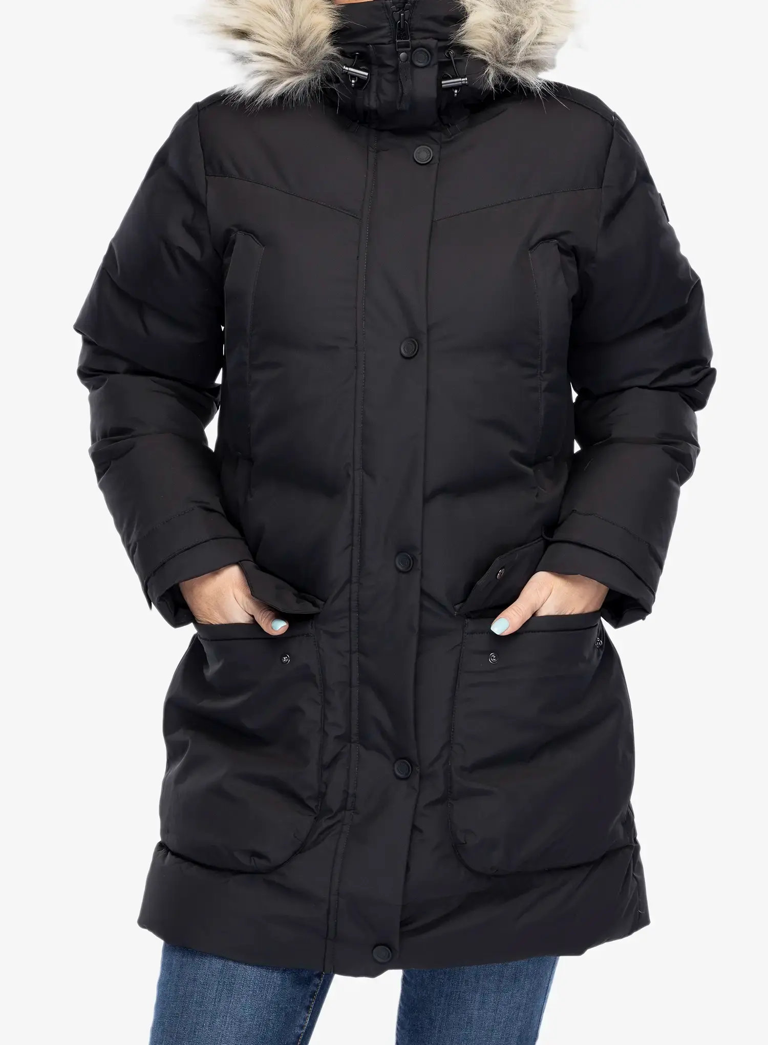 Puhast plašč Helly Hansen Bouvet Down Parka - black